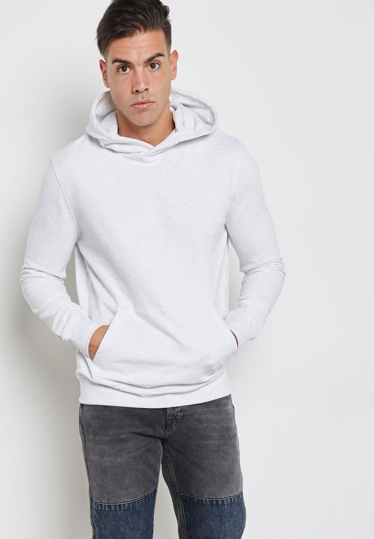 topman white hoodie