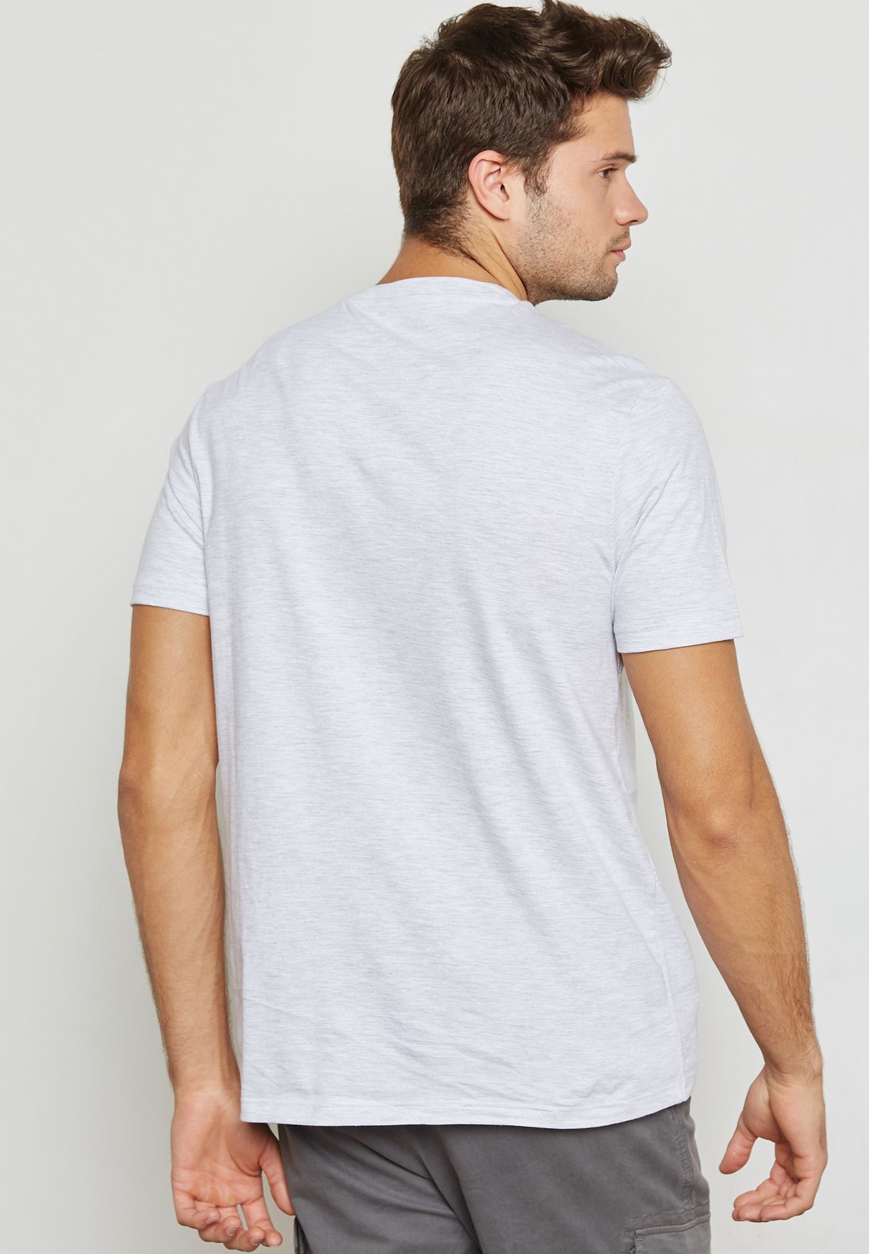 mens grandad collar t shirt