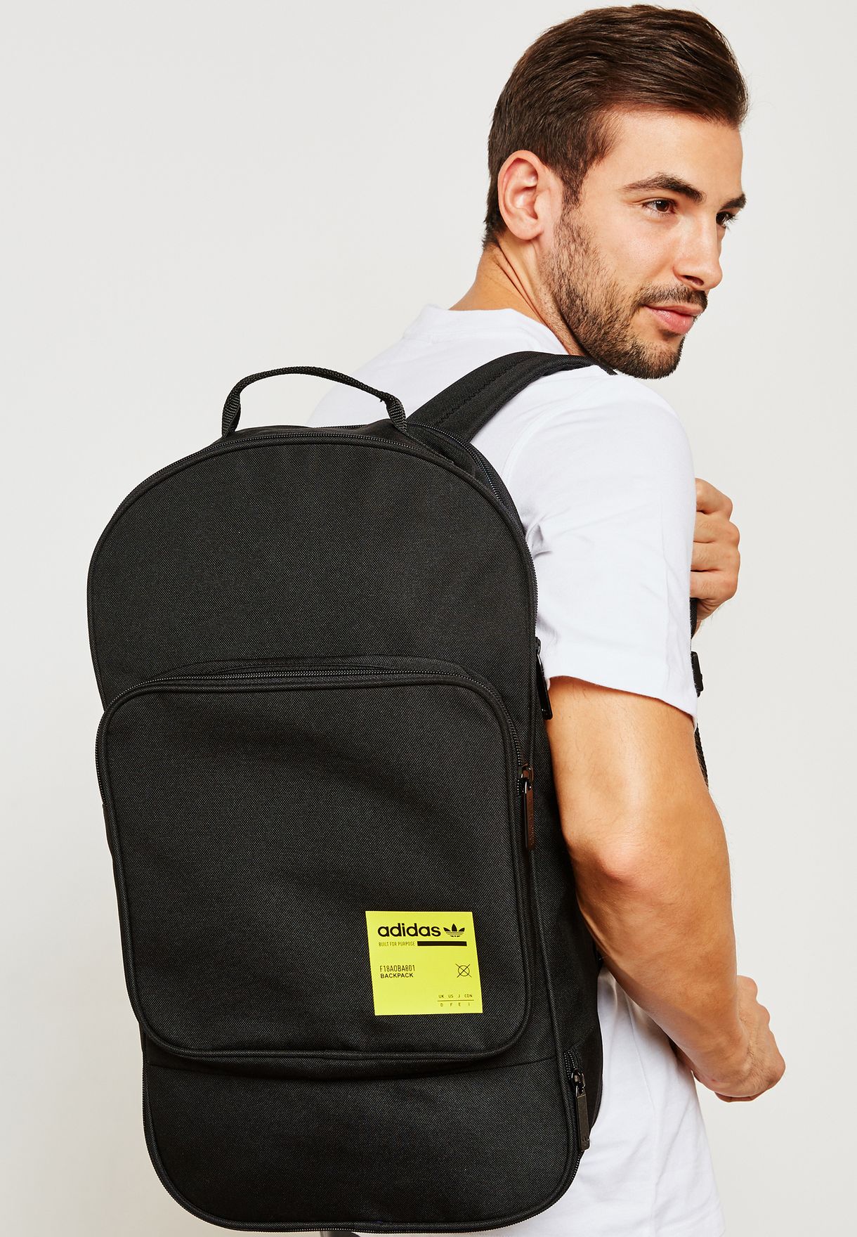 adidas Originals black Kaval Backpack 