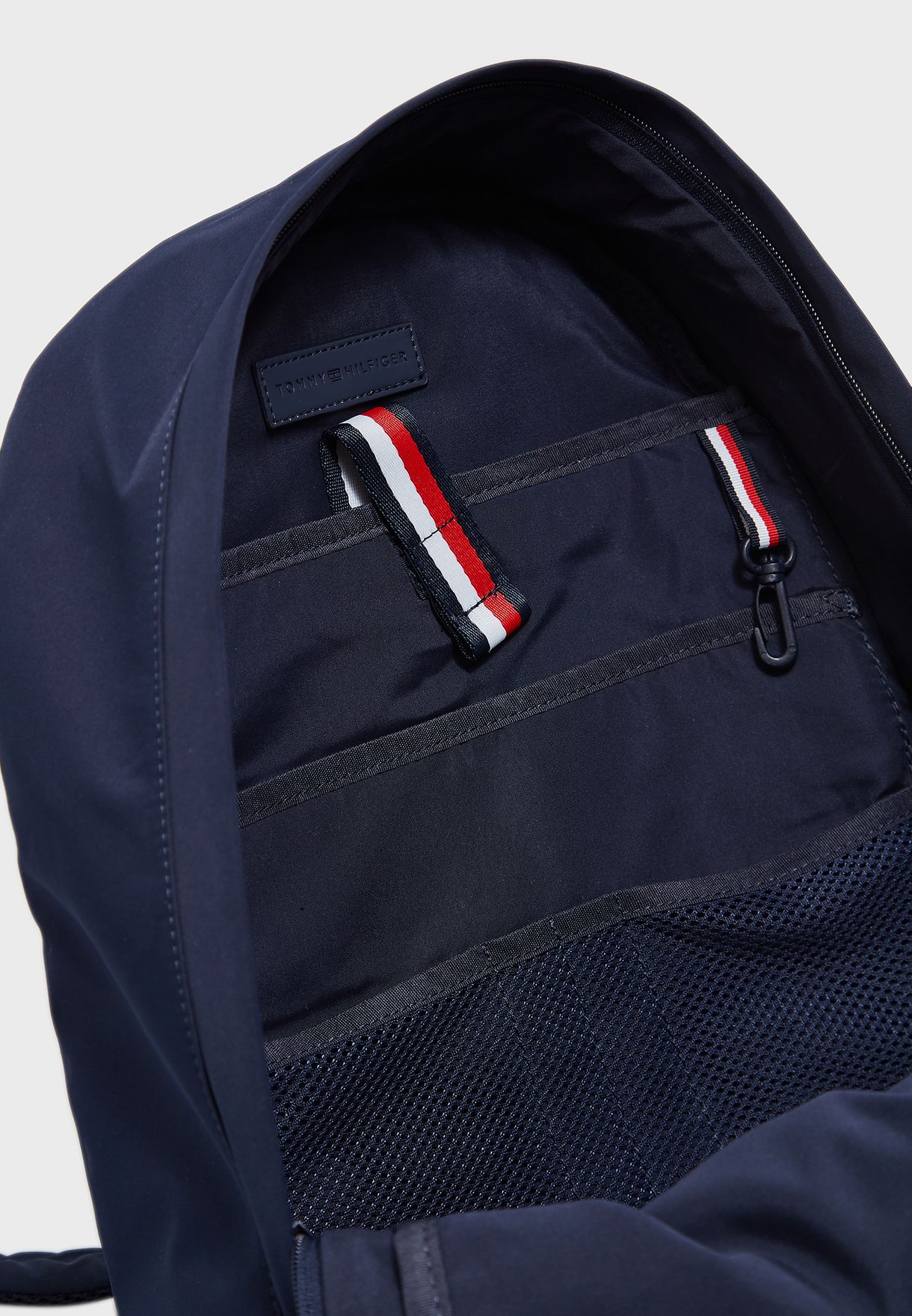 Tommy Hilfiger navy Chevron Backpack 