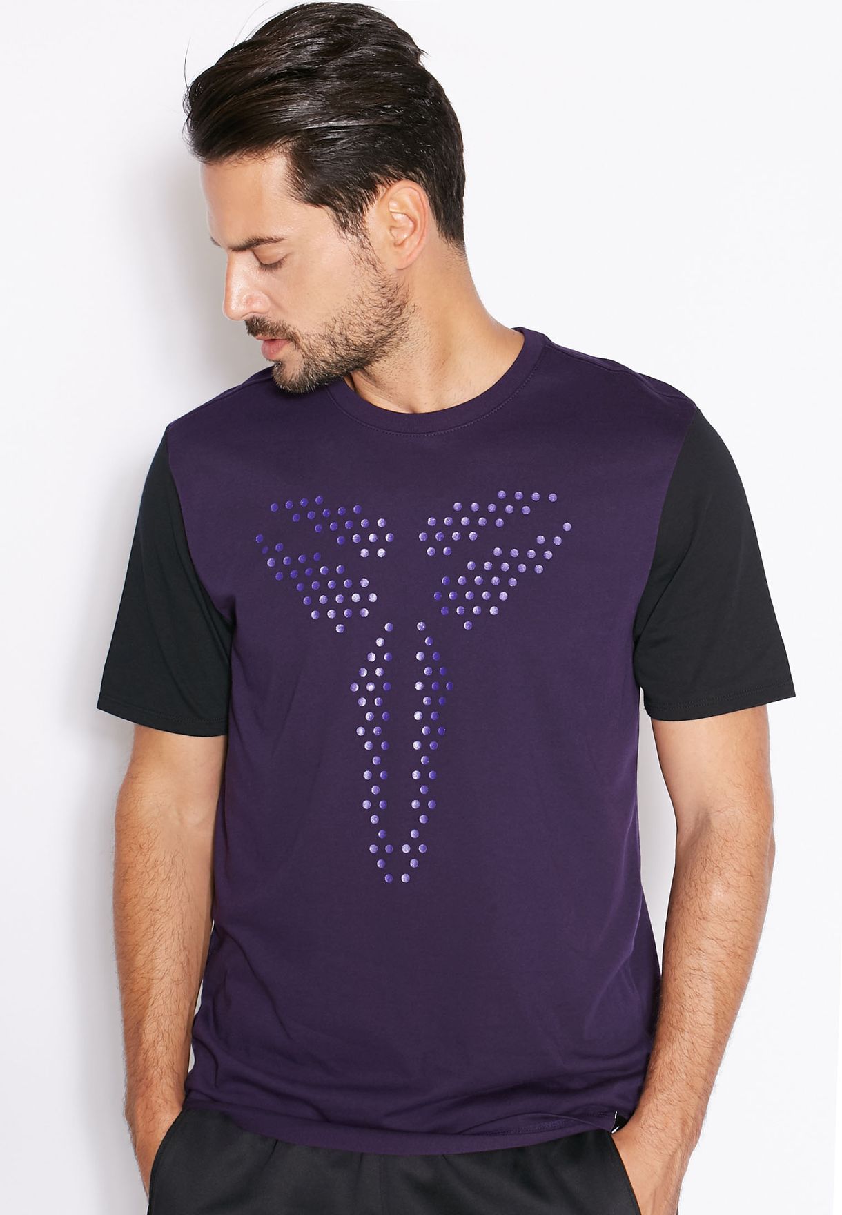 Nike purple Kobe Stealth Sheath T-Shirt 