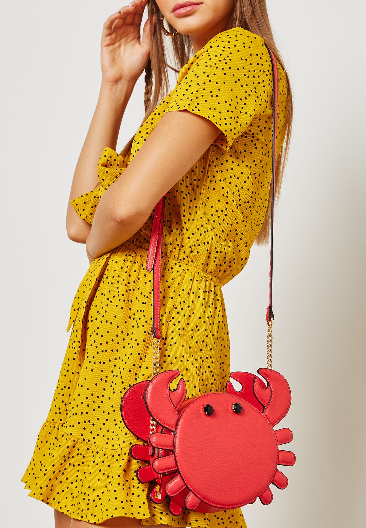 aldo crab purse