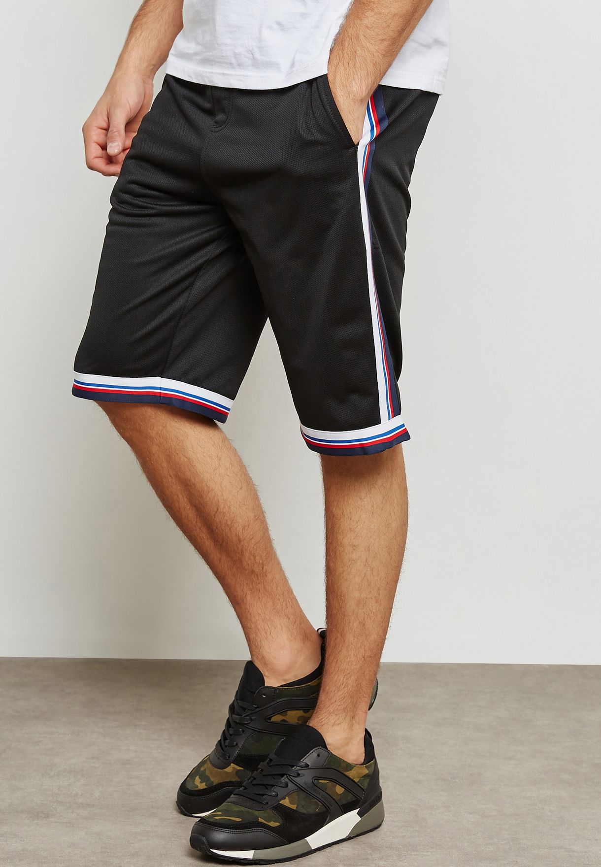 tommy jeans basketball shorts