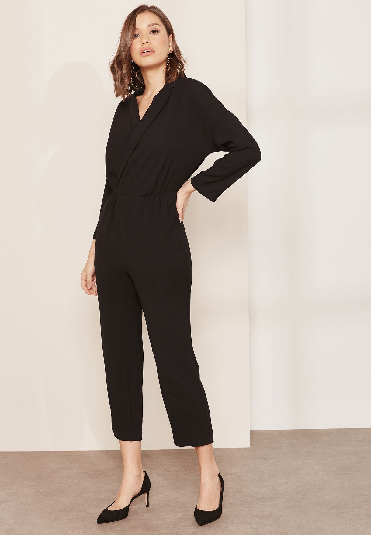 j crew wrap jumpsuit