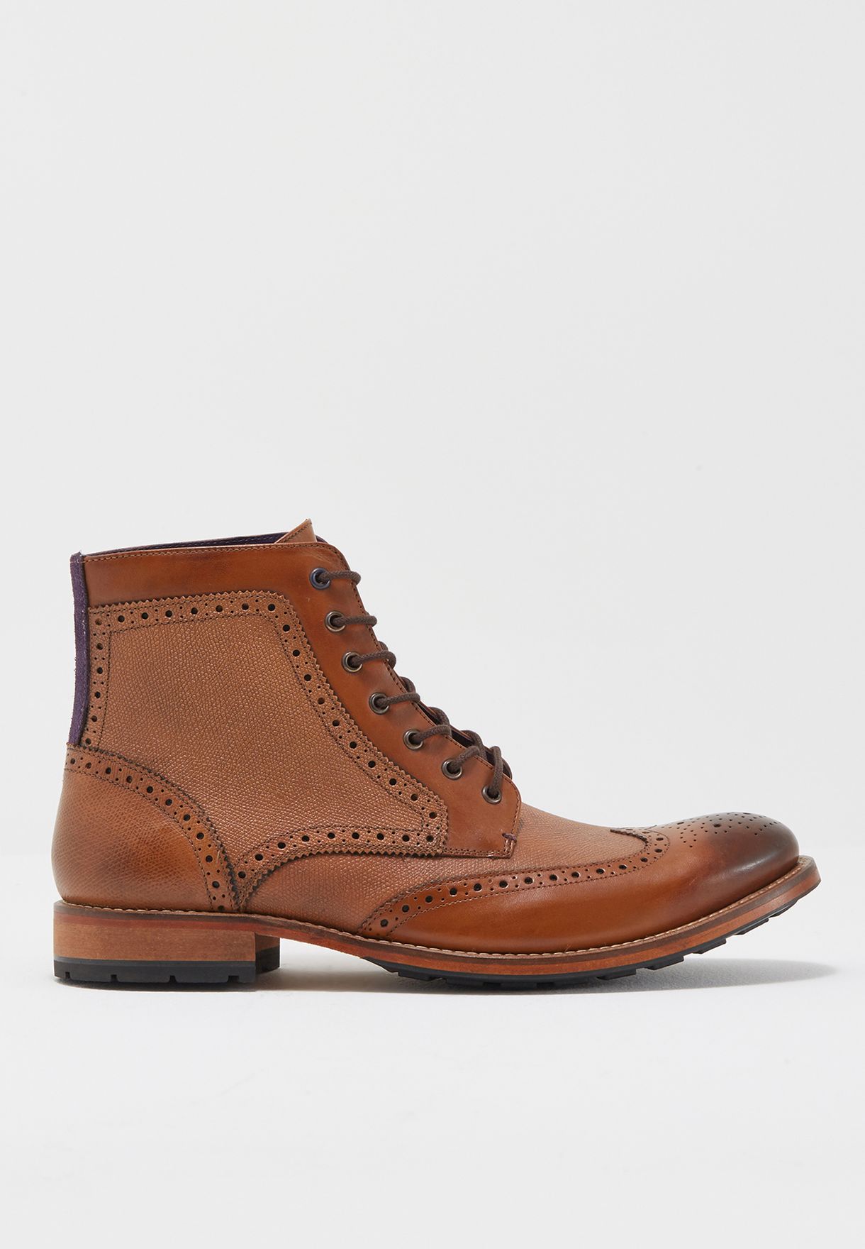 ted baker brown boots mens