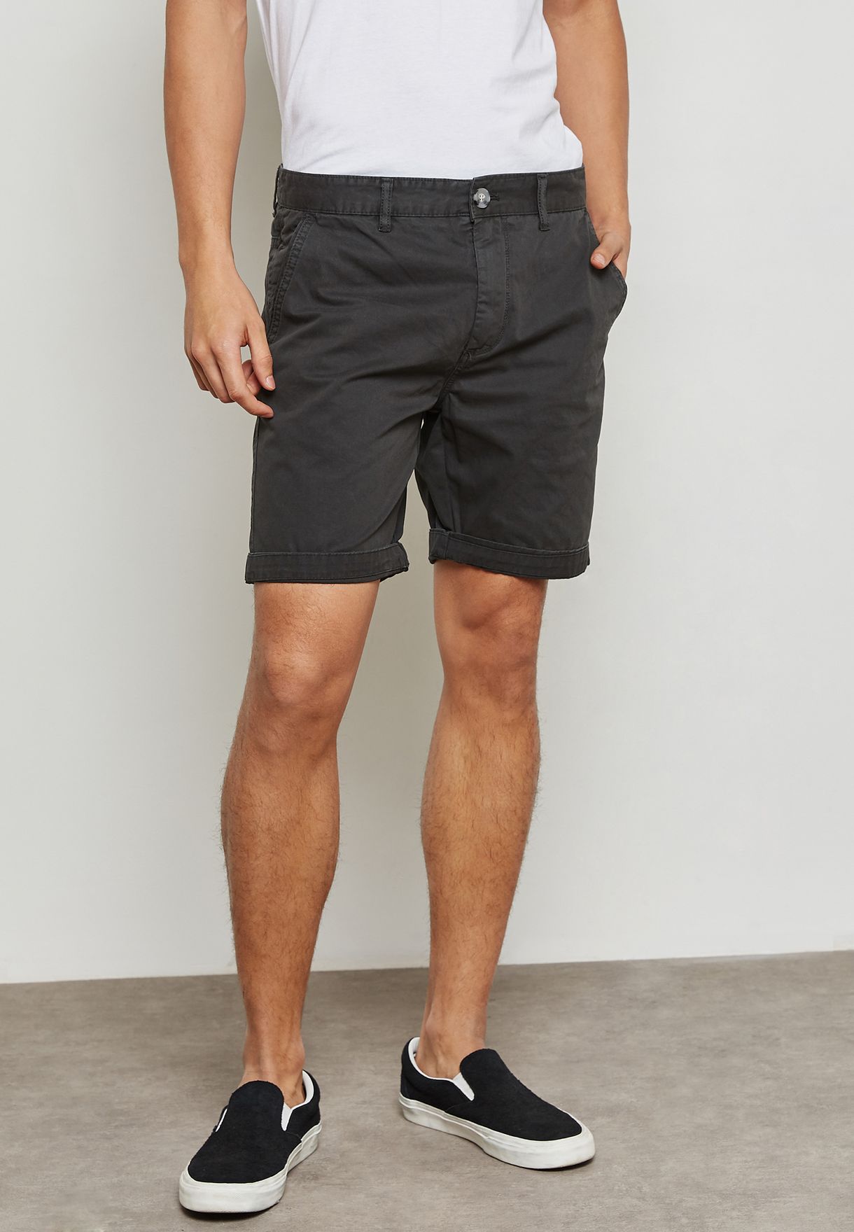 cotton on black shorts