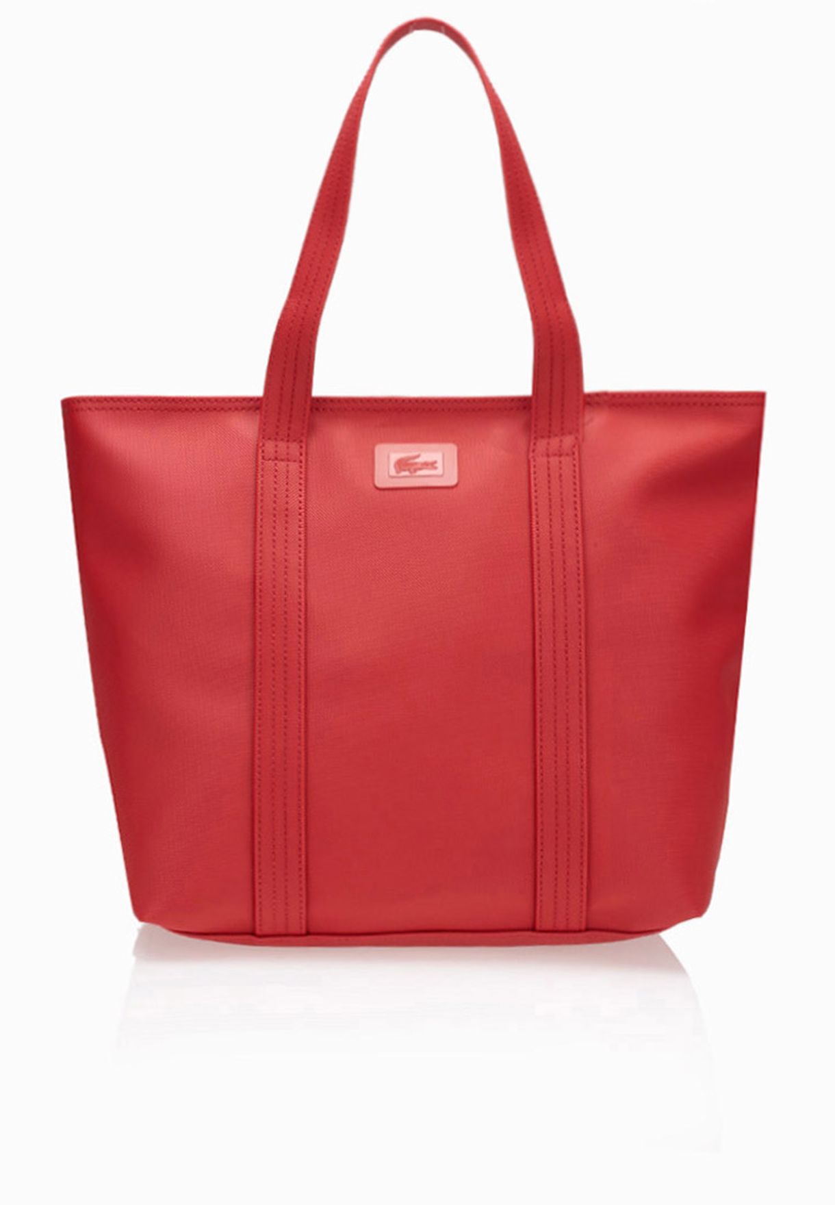 lacoste red bag