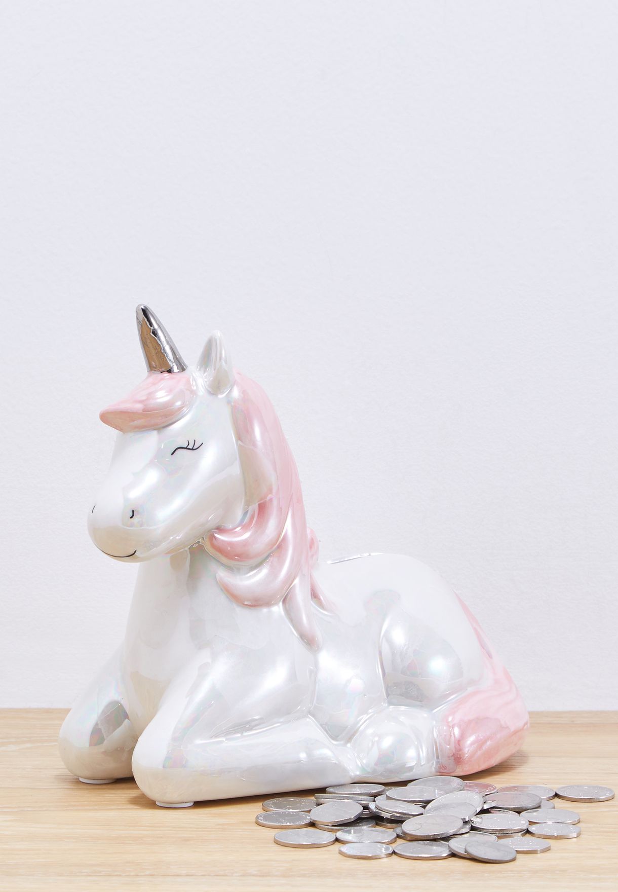 Shop Sass Belle White Rainbow Unicorn Money Box Xdc205 For Women - rainbow unicorn money box