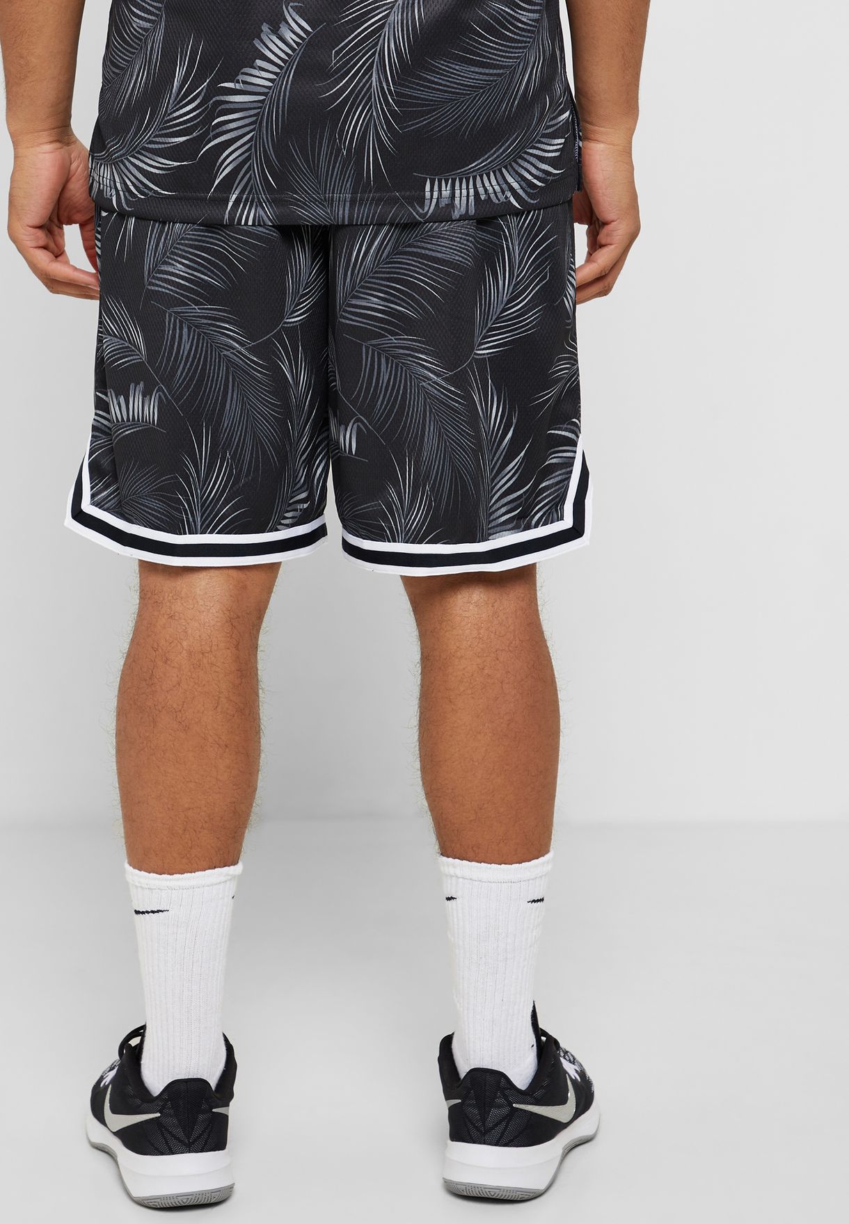 floral basketball shorts