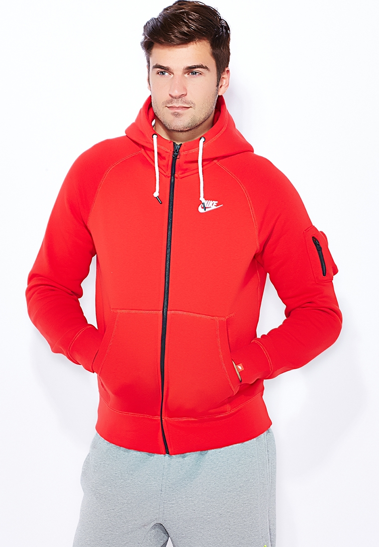 Niño base Portal Buy Nike red AW77 Fleece Hoodie for Men in MENA, Worldwide