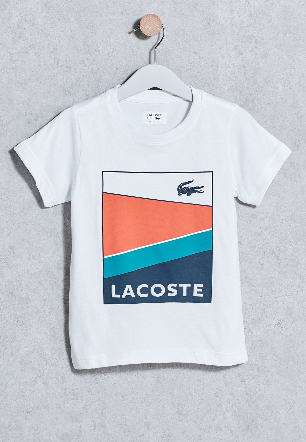 lacoste graphic t shirt