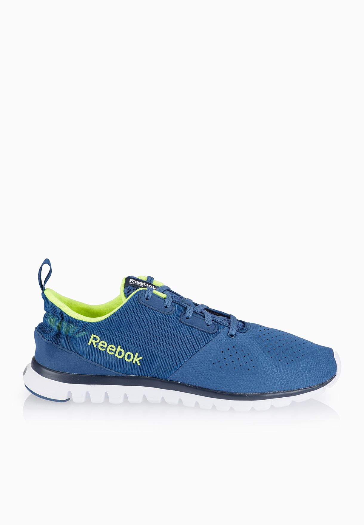 reebok sublite aim blue running shoes