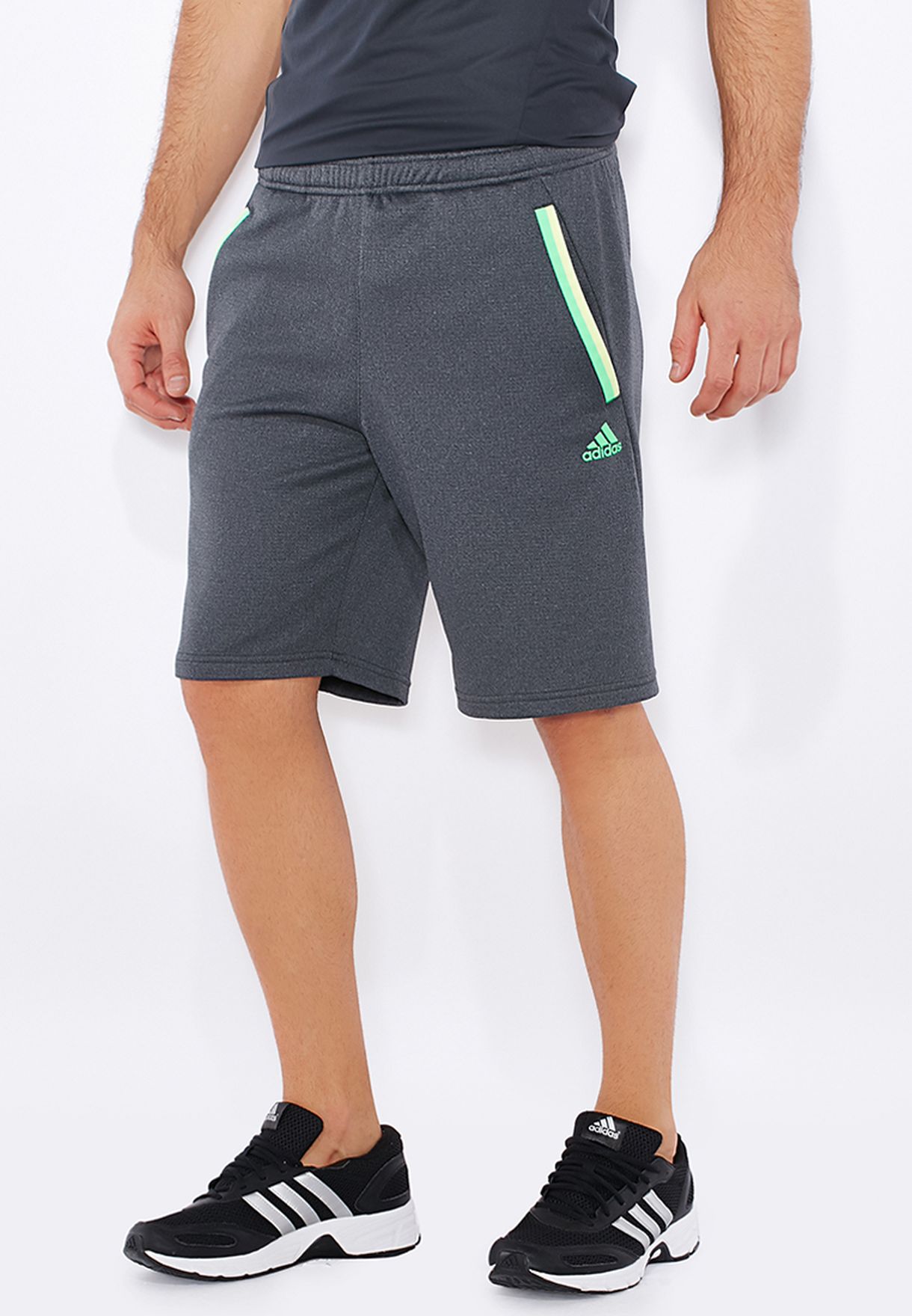 adidas climacool shorts grey