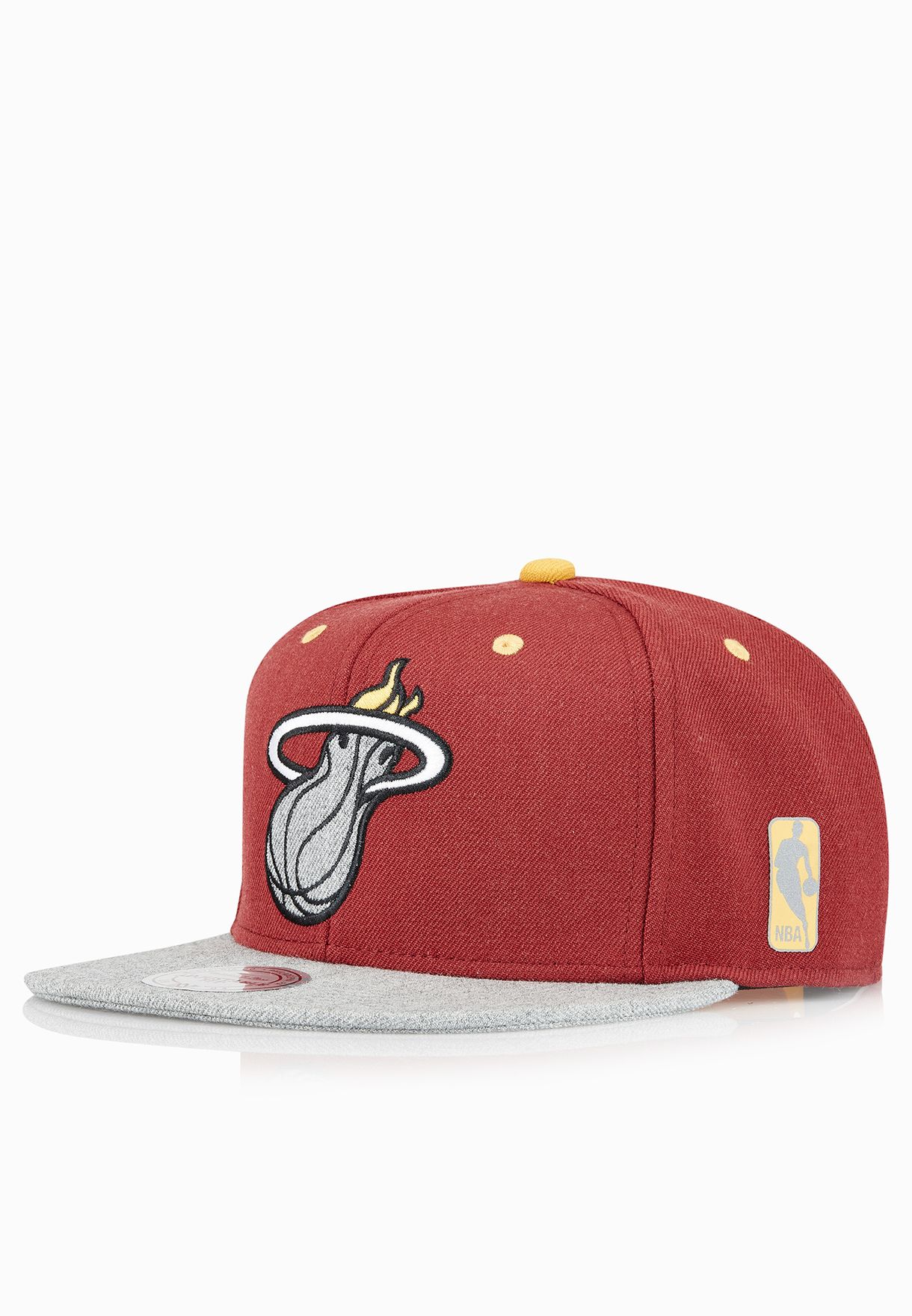 miami heat snapback mitchell and ness
