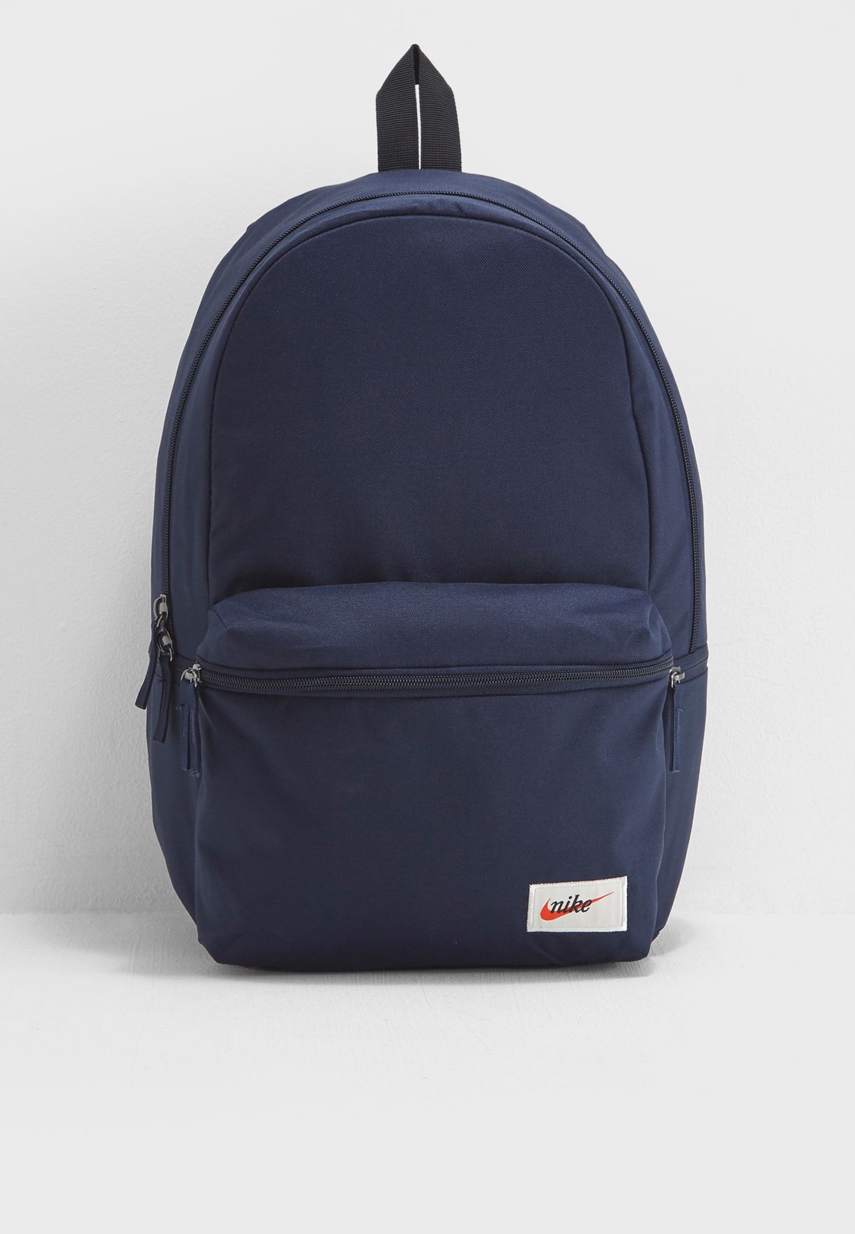 Buy Nike navy Heritage Label Backpack 