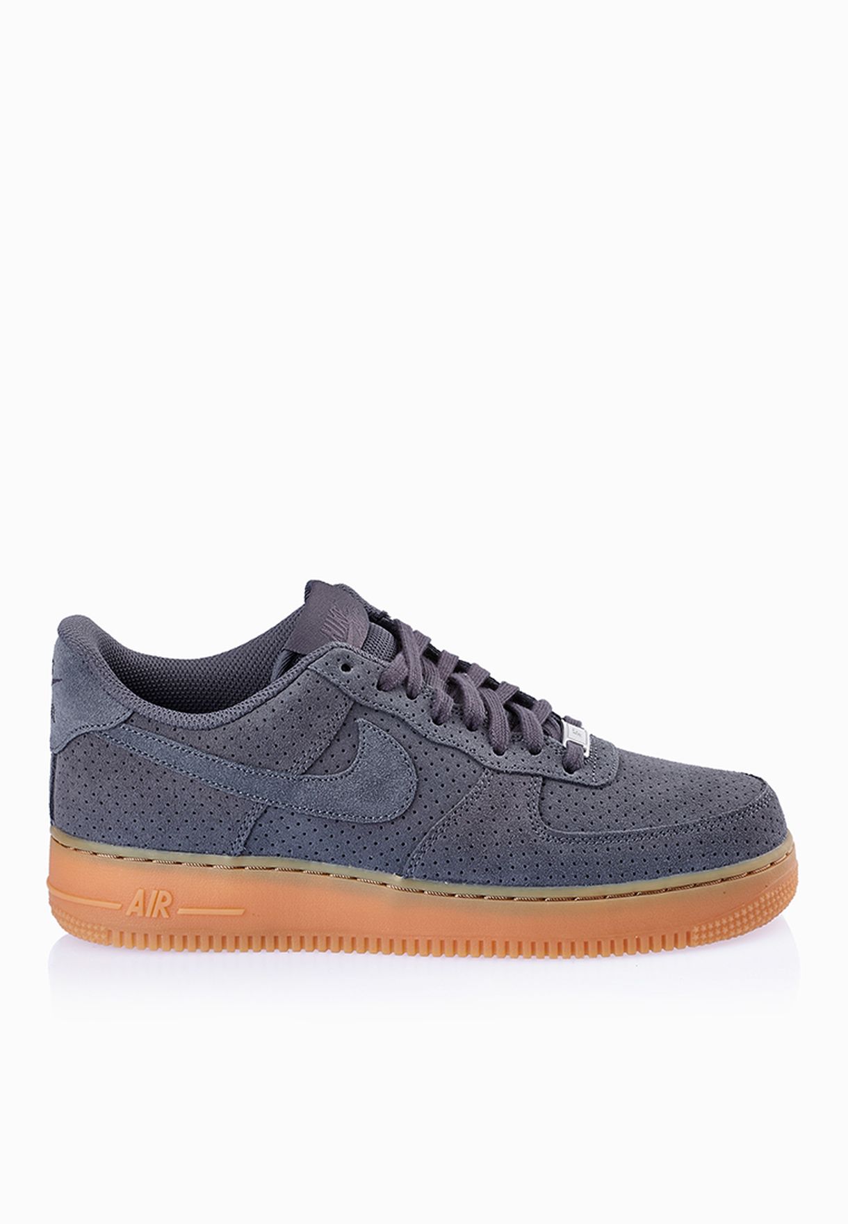 nike air force 1 07 grey suede womens