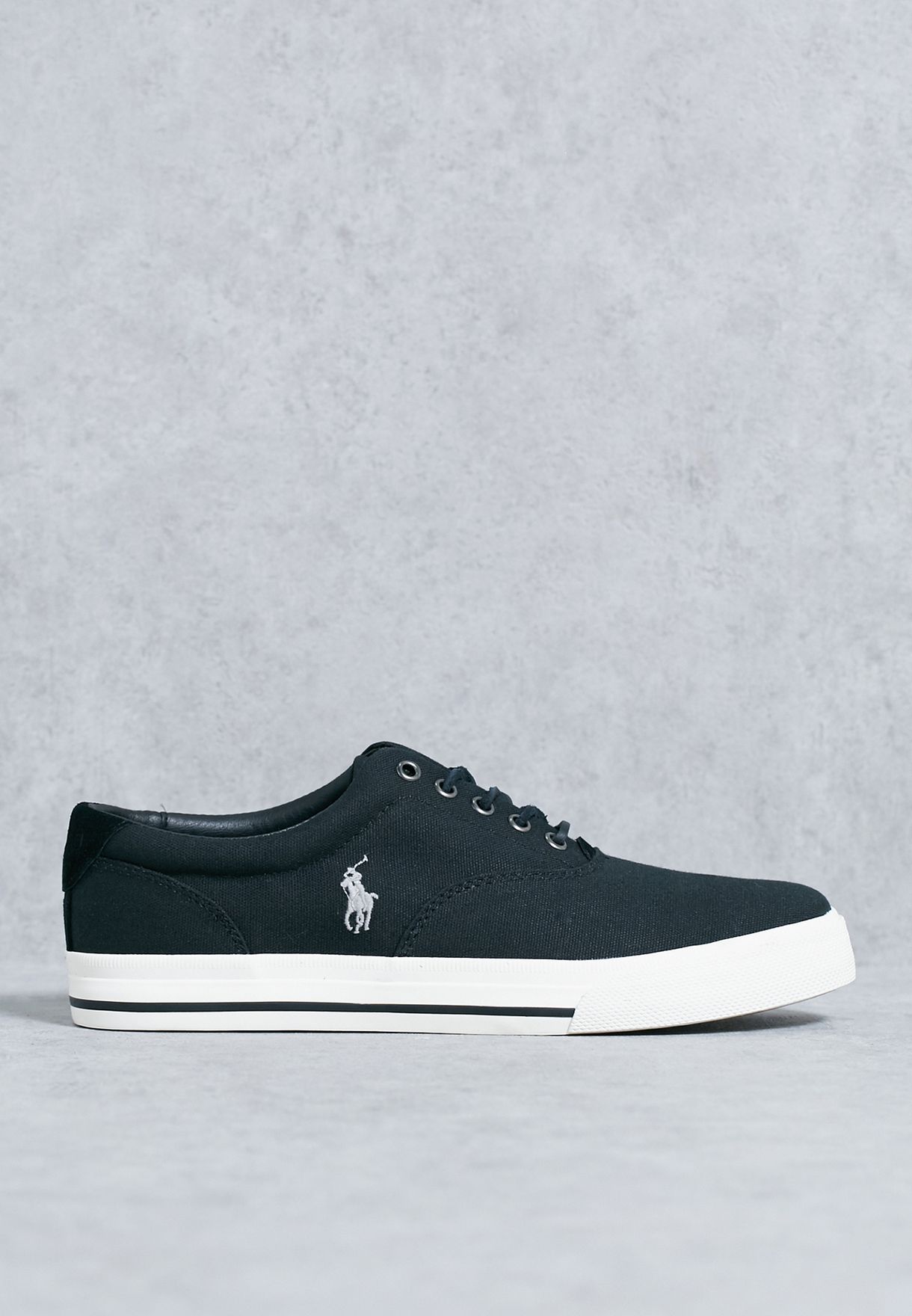 Buy Polo Ralph Lauren black Vaughn Ne Sneakers for Men in MENA, Worldwide