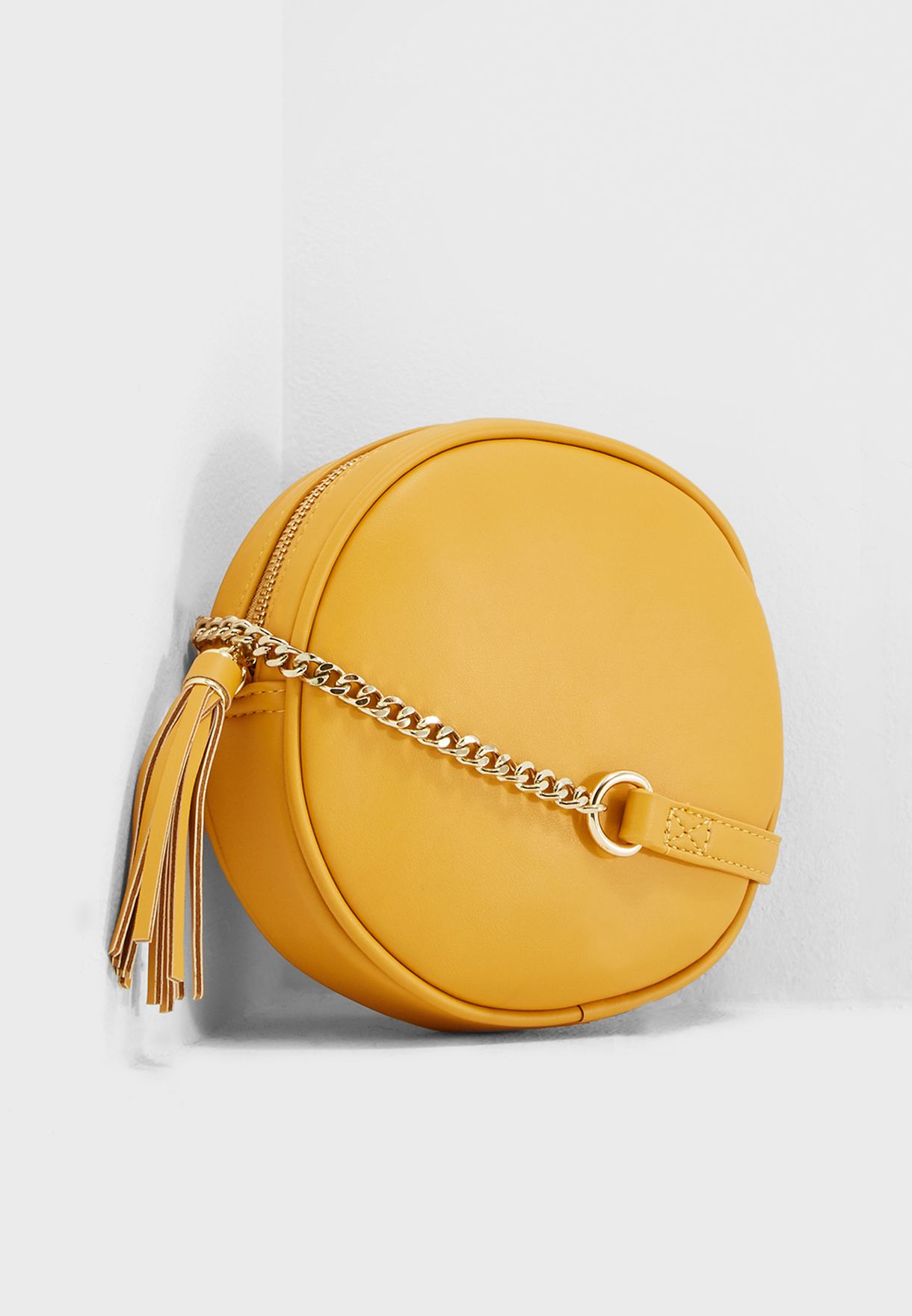 ochre cross body bag