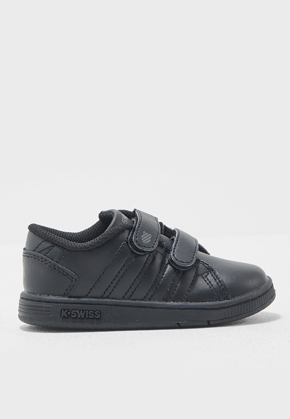 k swiss black velcro