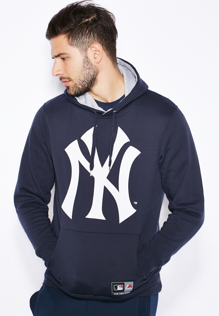 Majestic New York Yankees Hoodie With Back Print