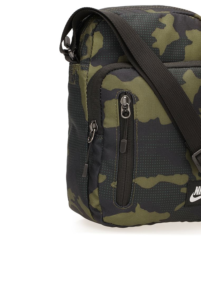 Shop Nike green Camouflage Messenger Bag NEQP-BA4293-307 