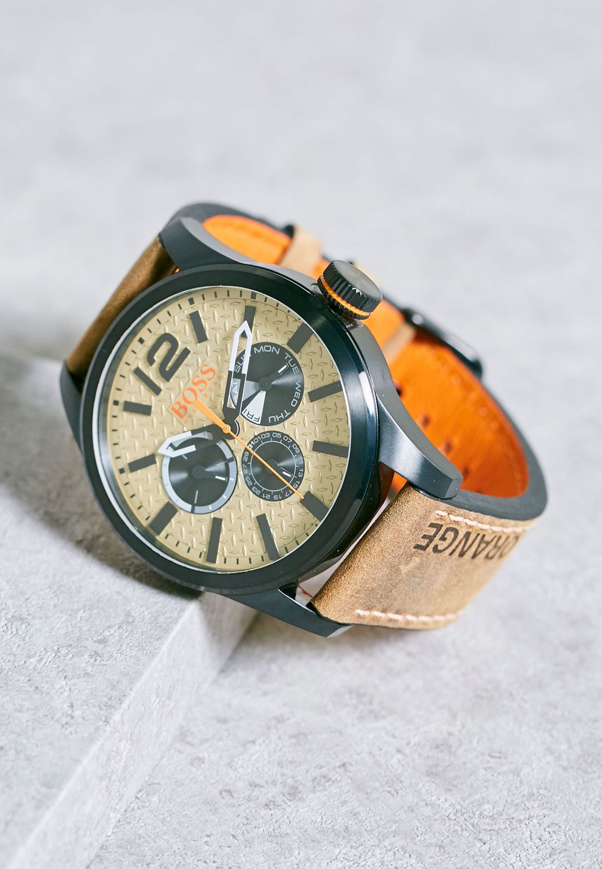 Hugo Boss brown Orange Watch for Men 