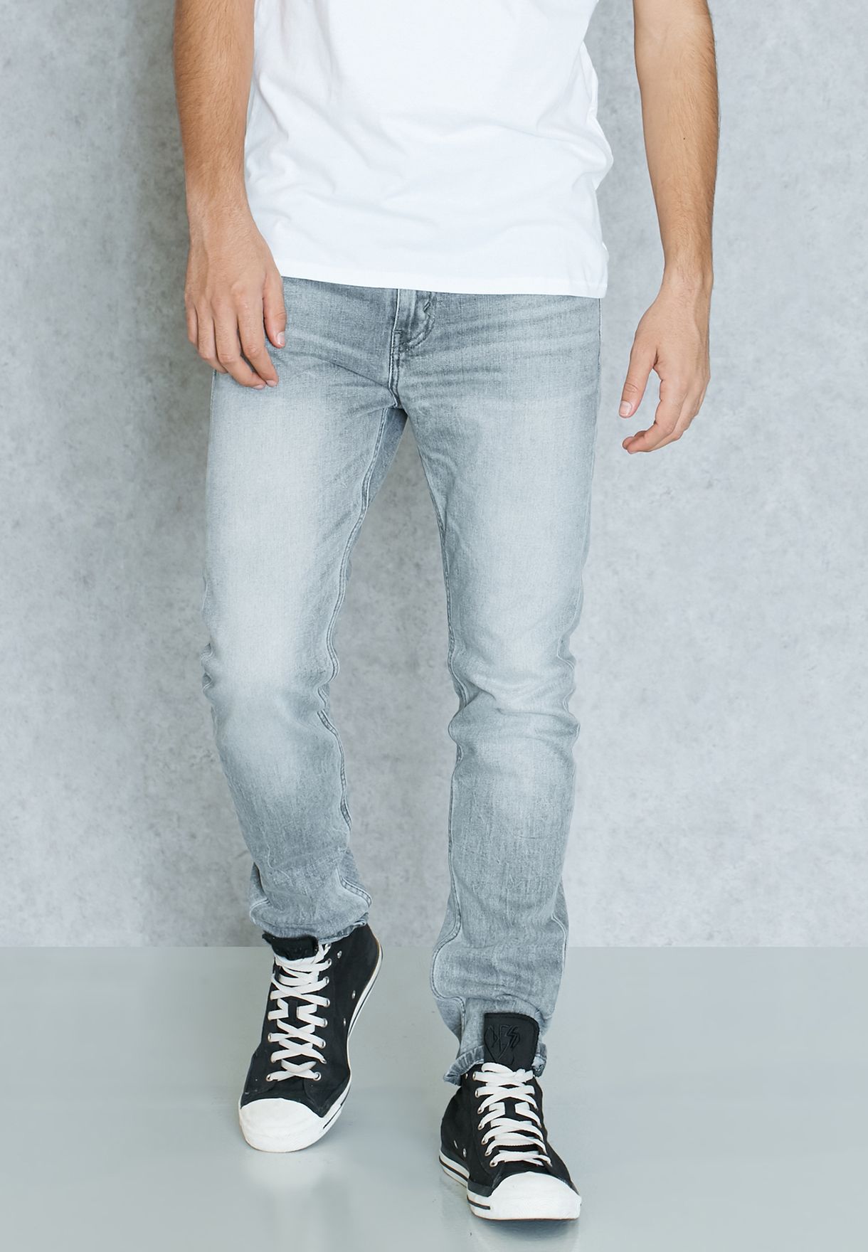 Buy Levis grey Skinny Fit Light Wash Jeans for Men in Riyadh, Jeddah