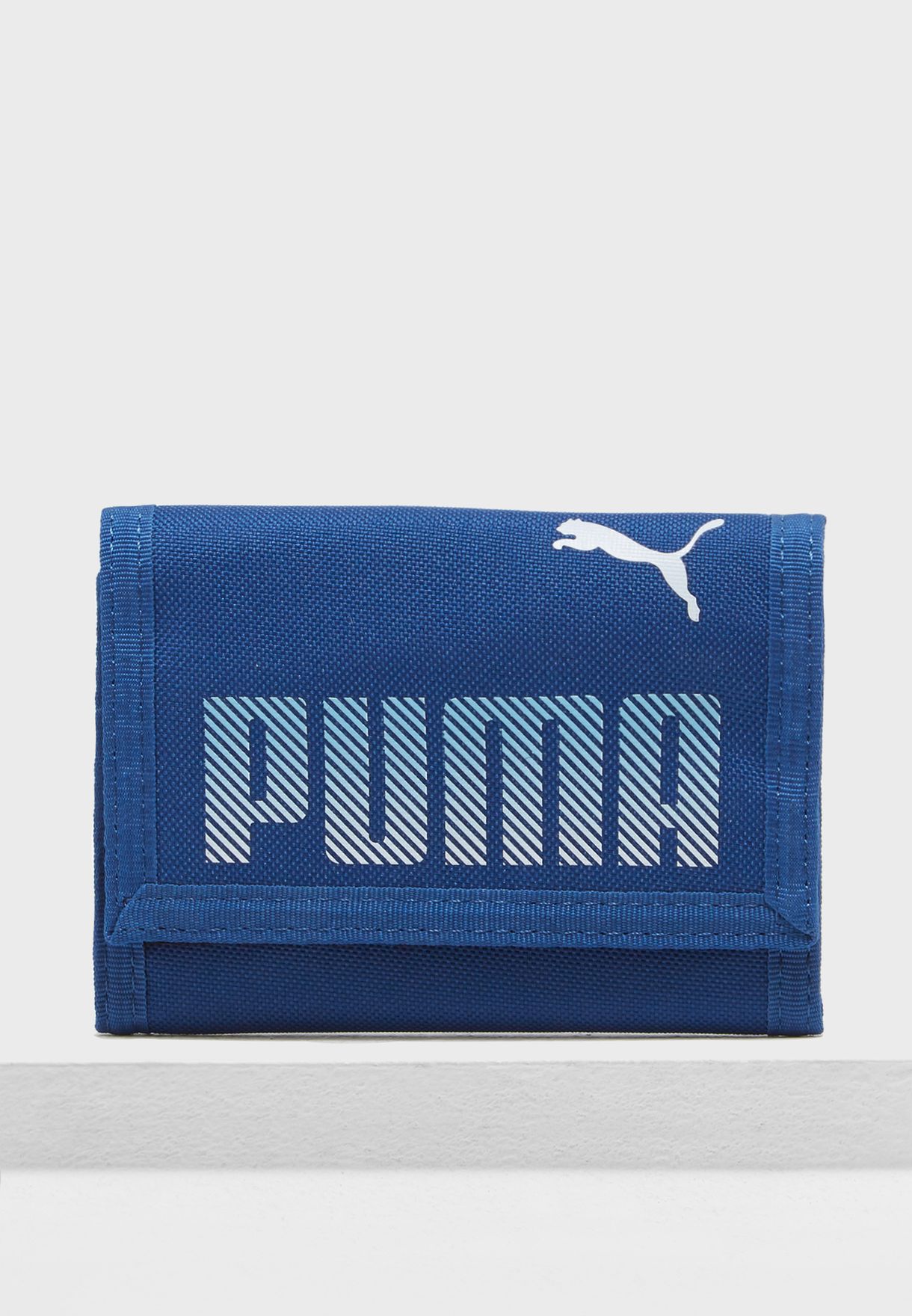 puma blue wallet