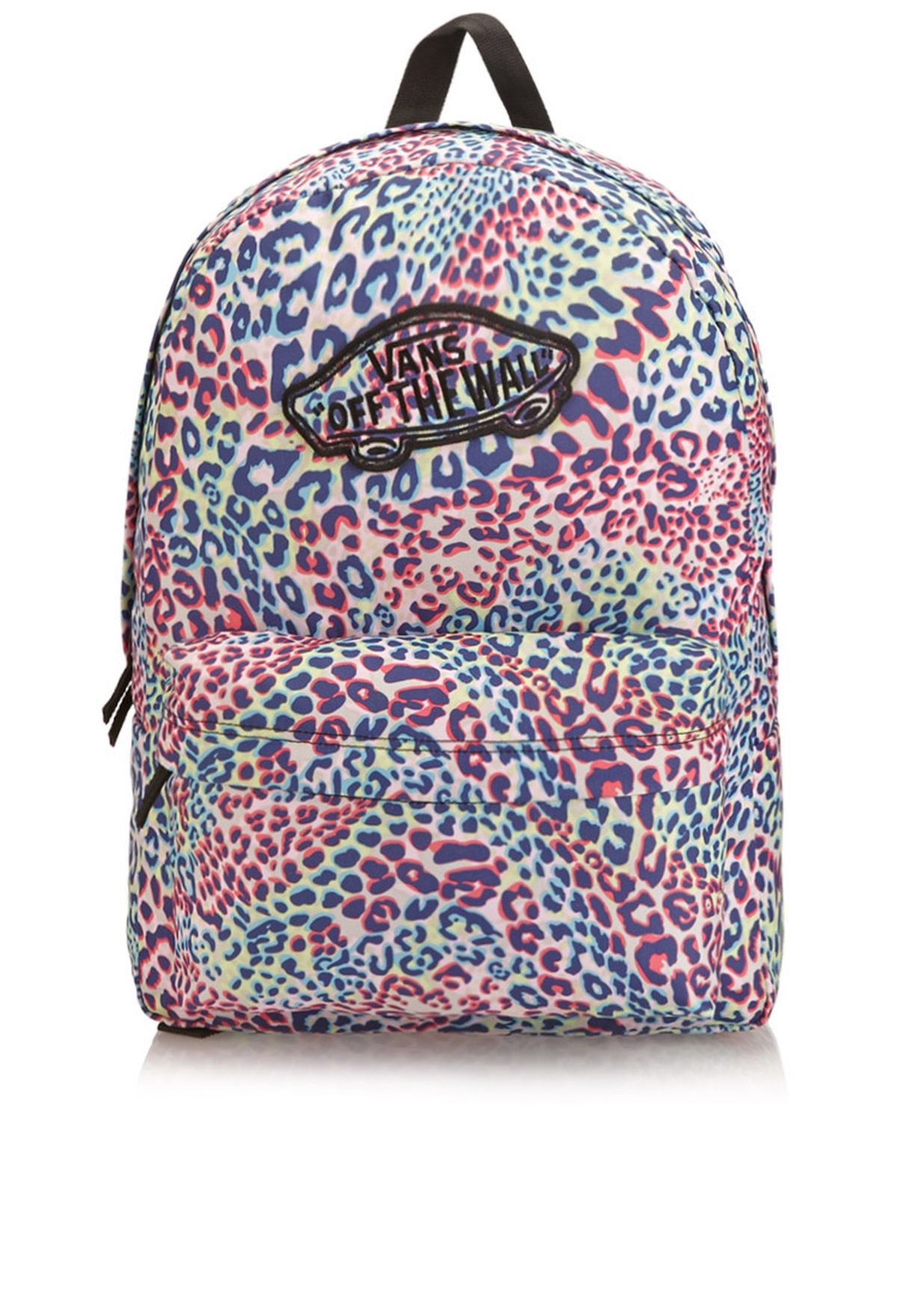 vans animal print backpack