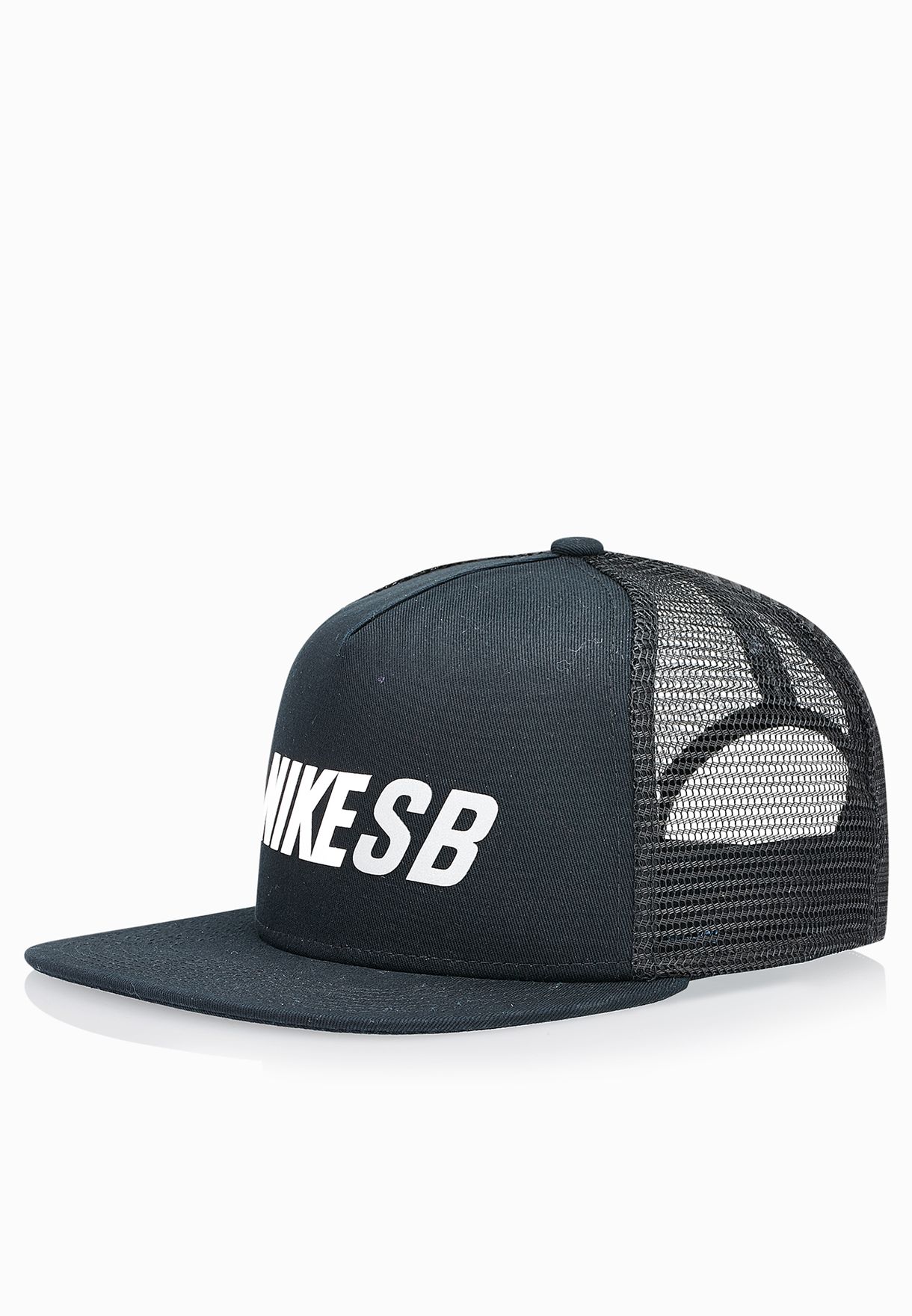 Buy Nike black SB Reflect Trucker for 