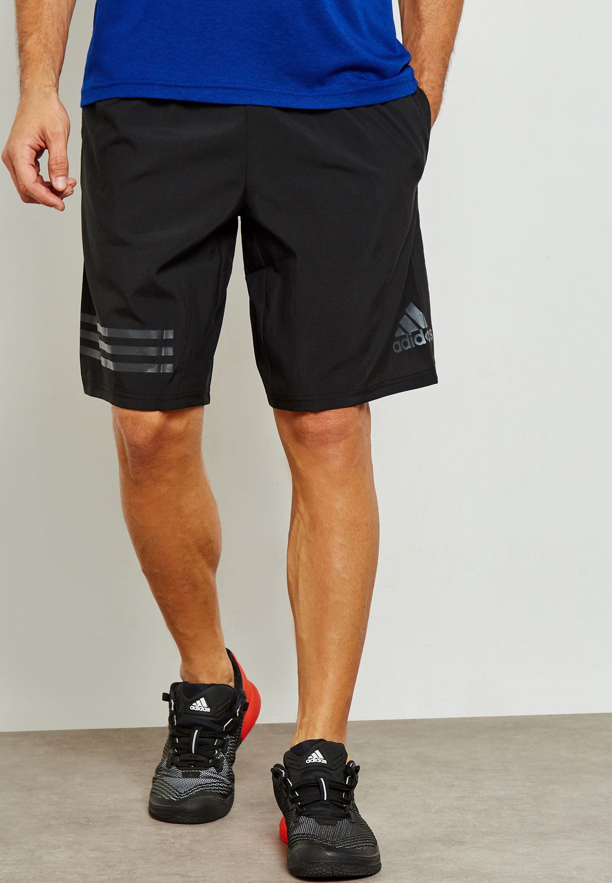 Buy adidas black 4KRFT Shorts for Men 