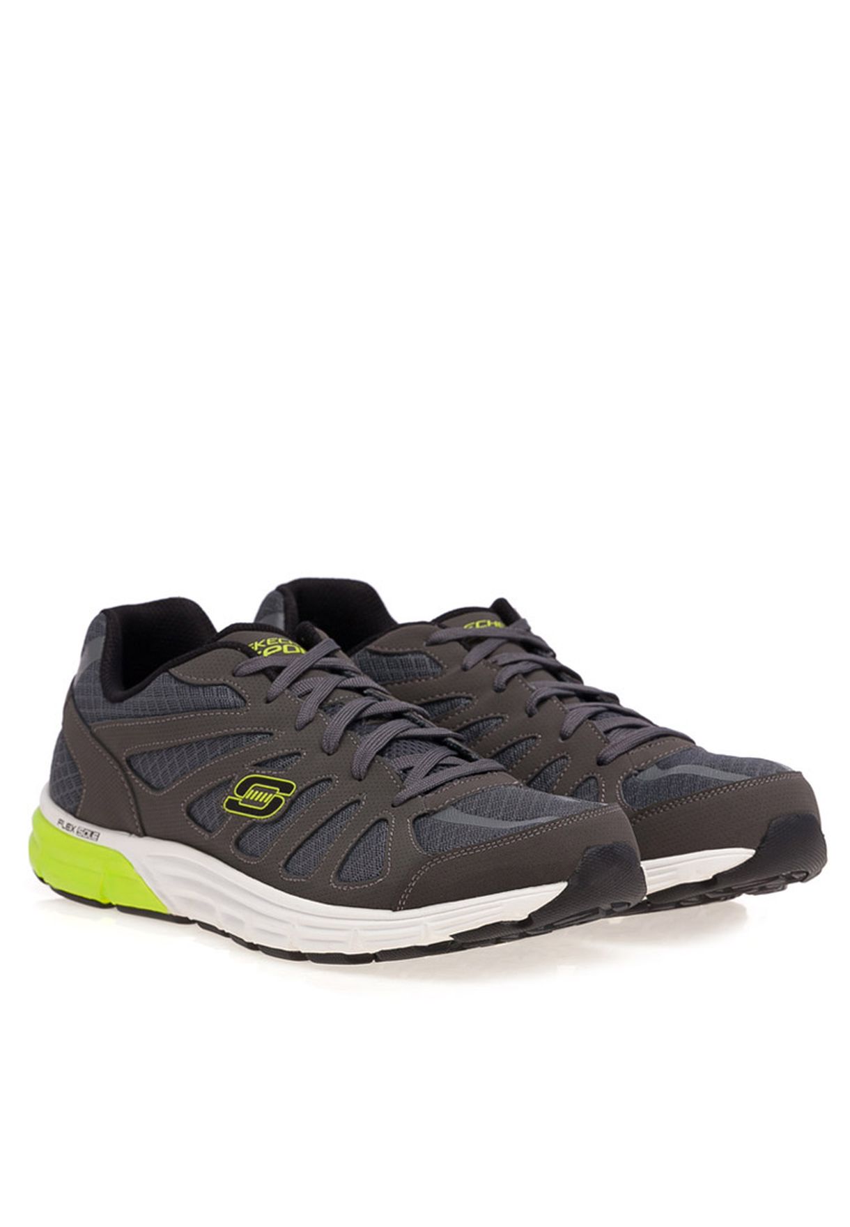Skechers grey Ace- Outrun Sports Shoes 