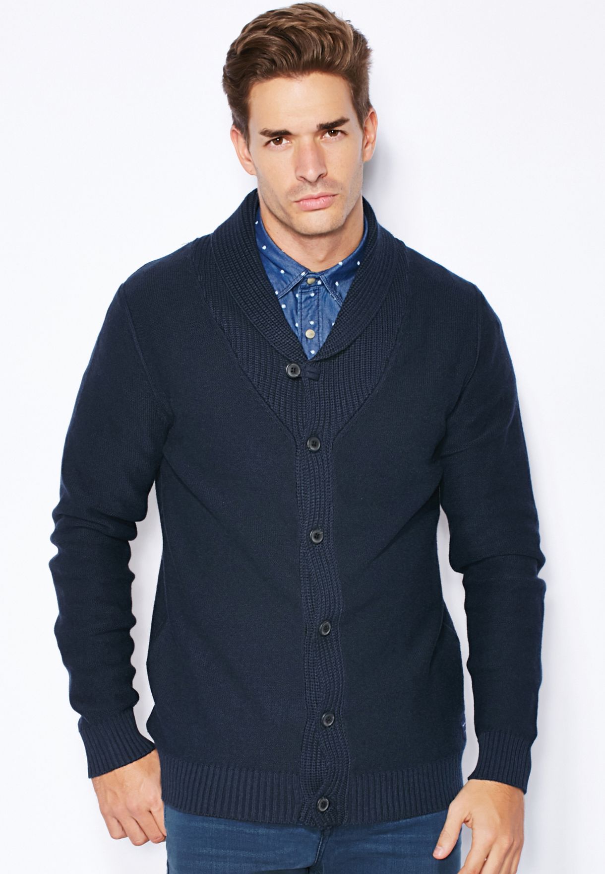 cardigan selected homme