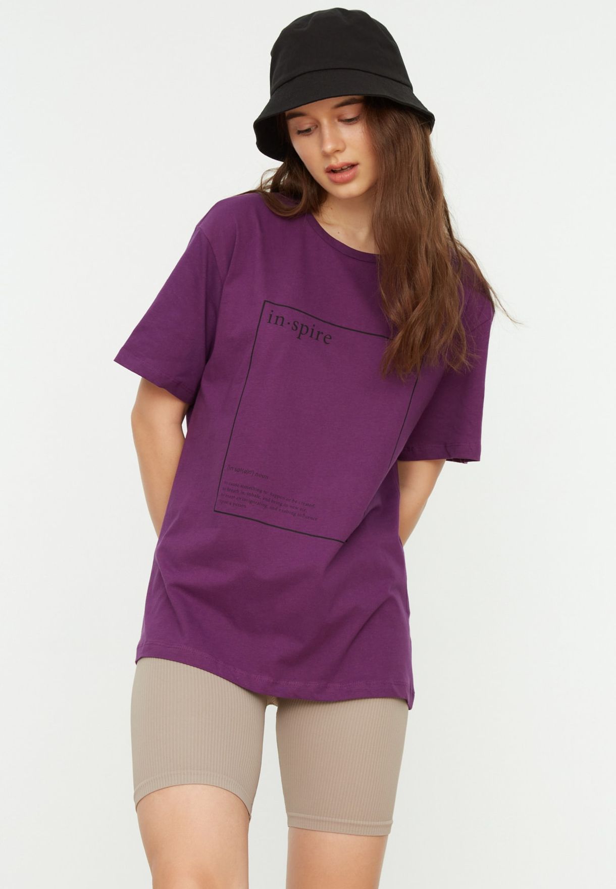 oversize t shirt trendyol