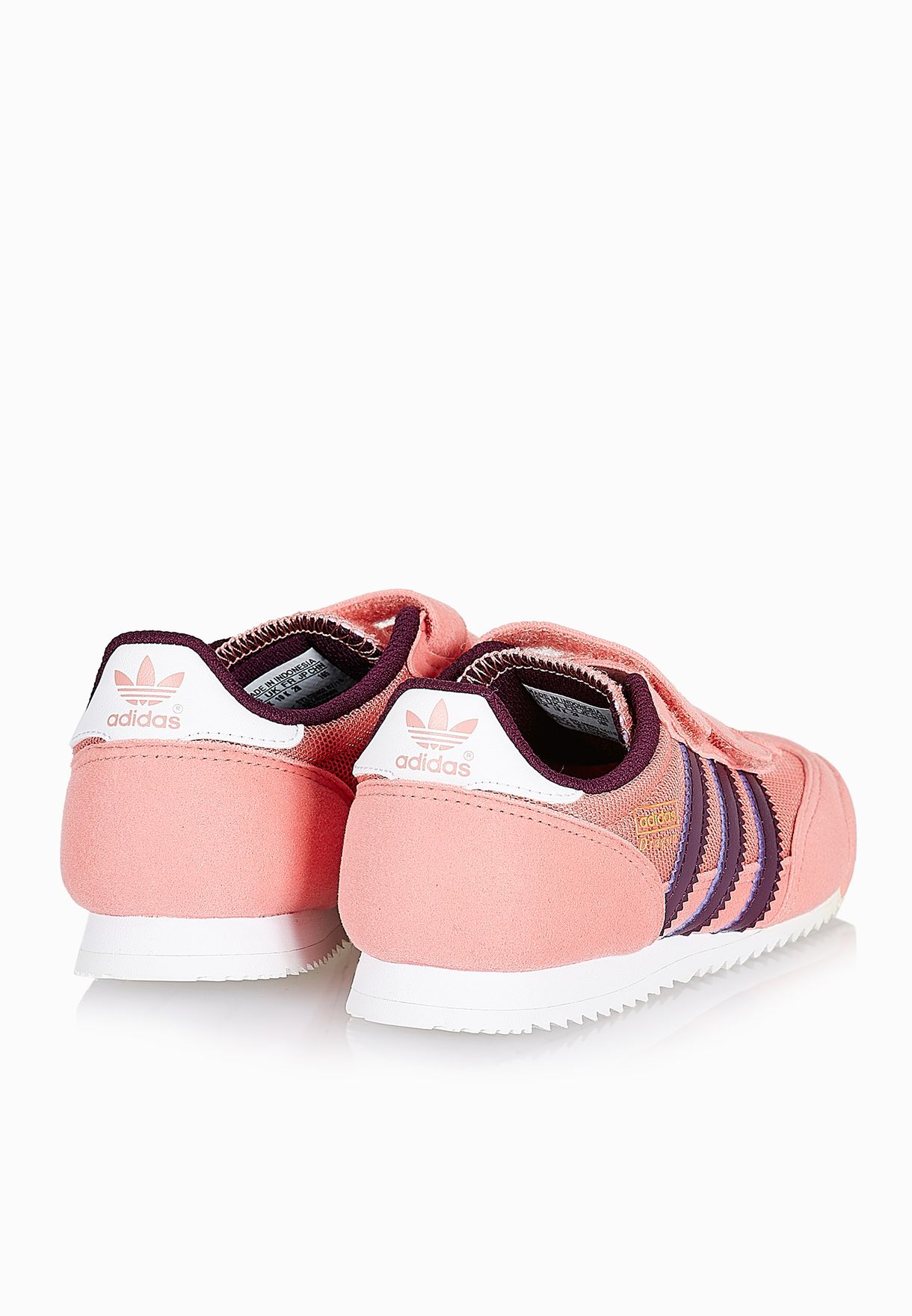 adidas dragon kids pink