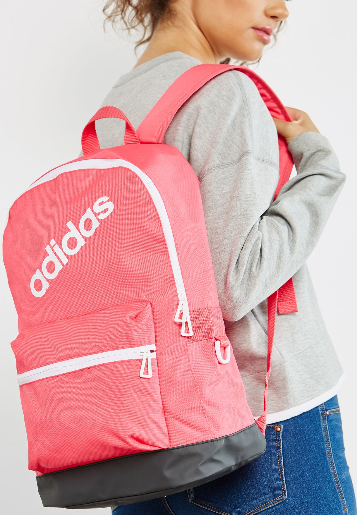 Buy adidas pink Daily Backpack for Women in MENA,