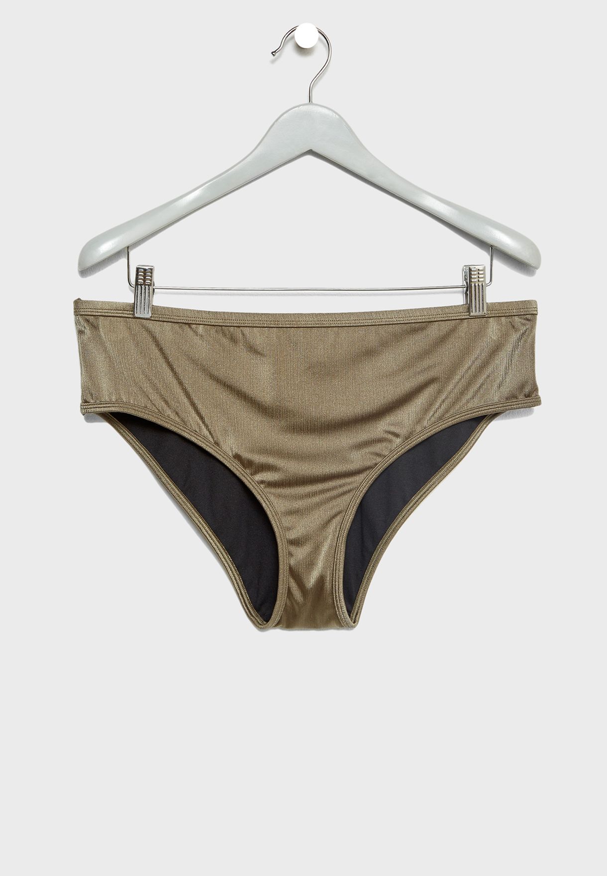 Buy Hunter Mcgrady green Hunter McGrady High Shine Bikini Bottom for