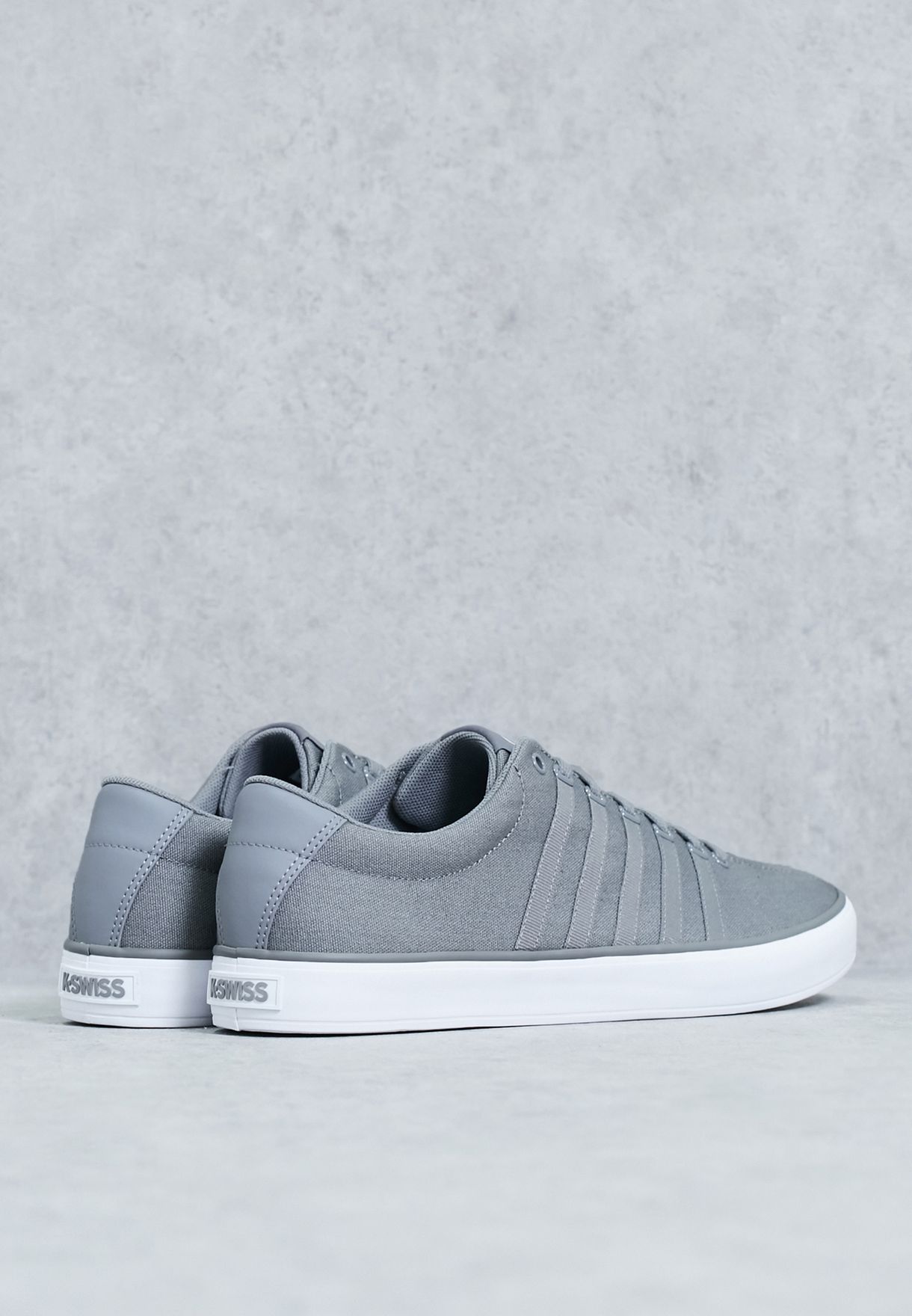 Buy K Swiss grey COURT PRO VULC for Men 