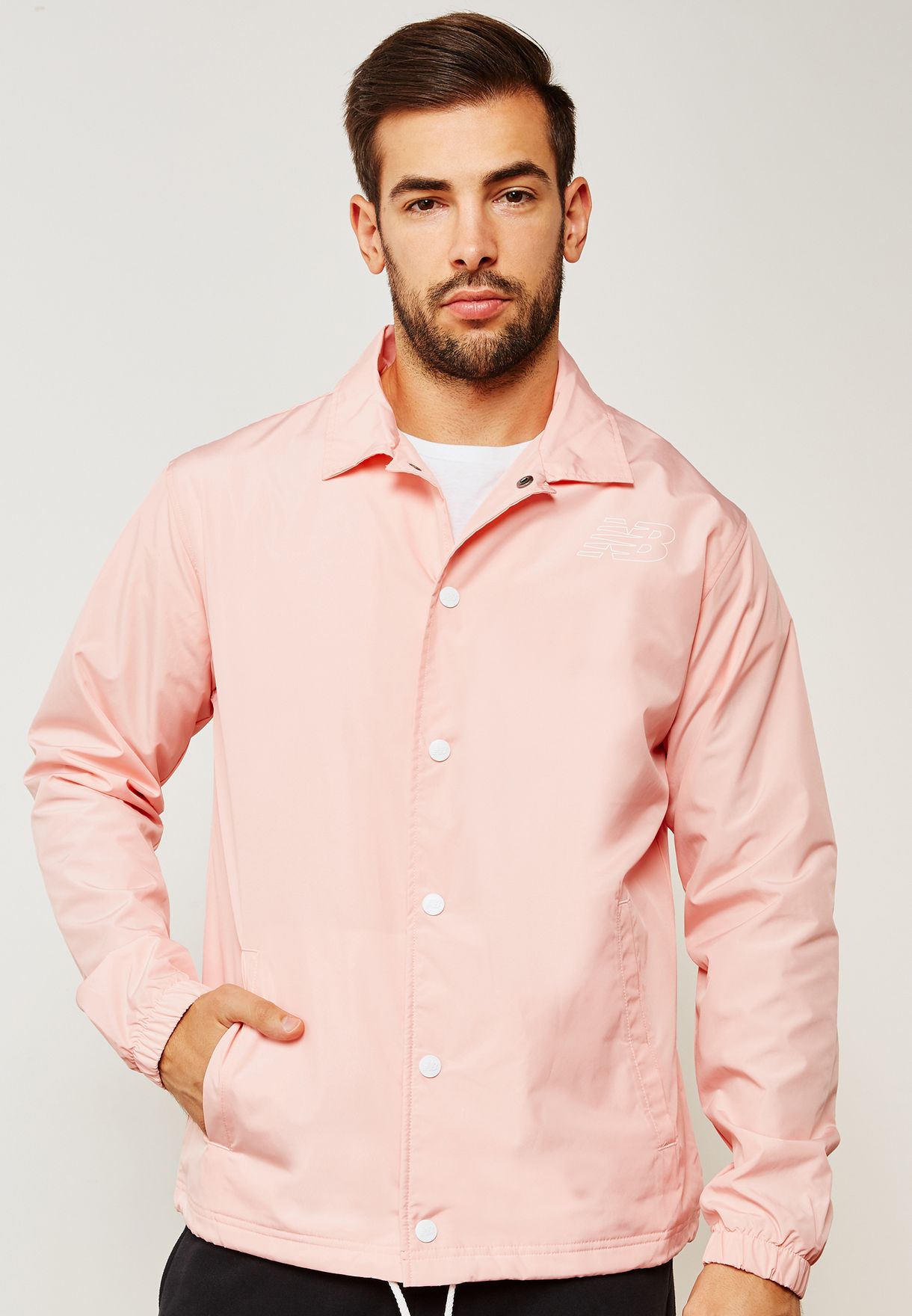 Balance pink Classic Coaches Jacket 