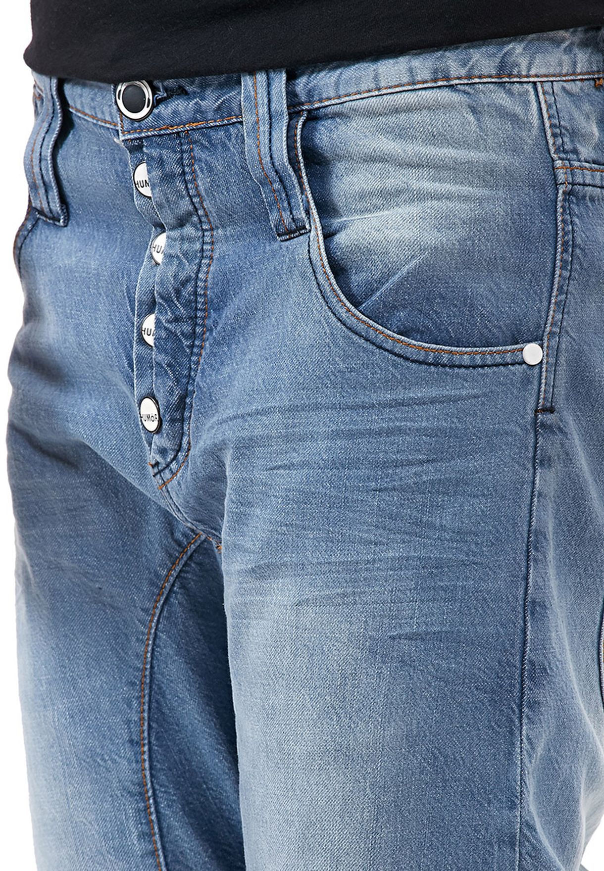 Buy blue Humor Santiago Jeans for Men in MENA, Worldwide