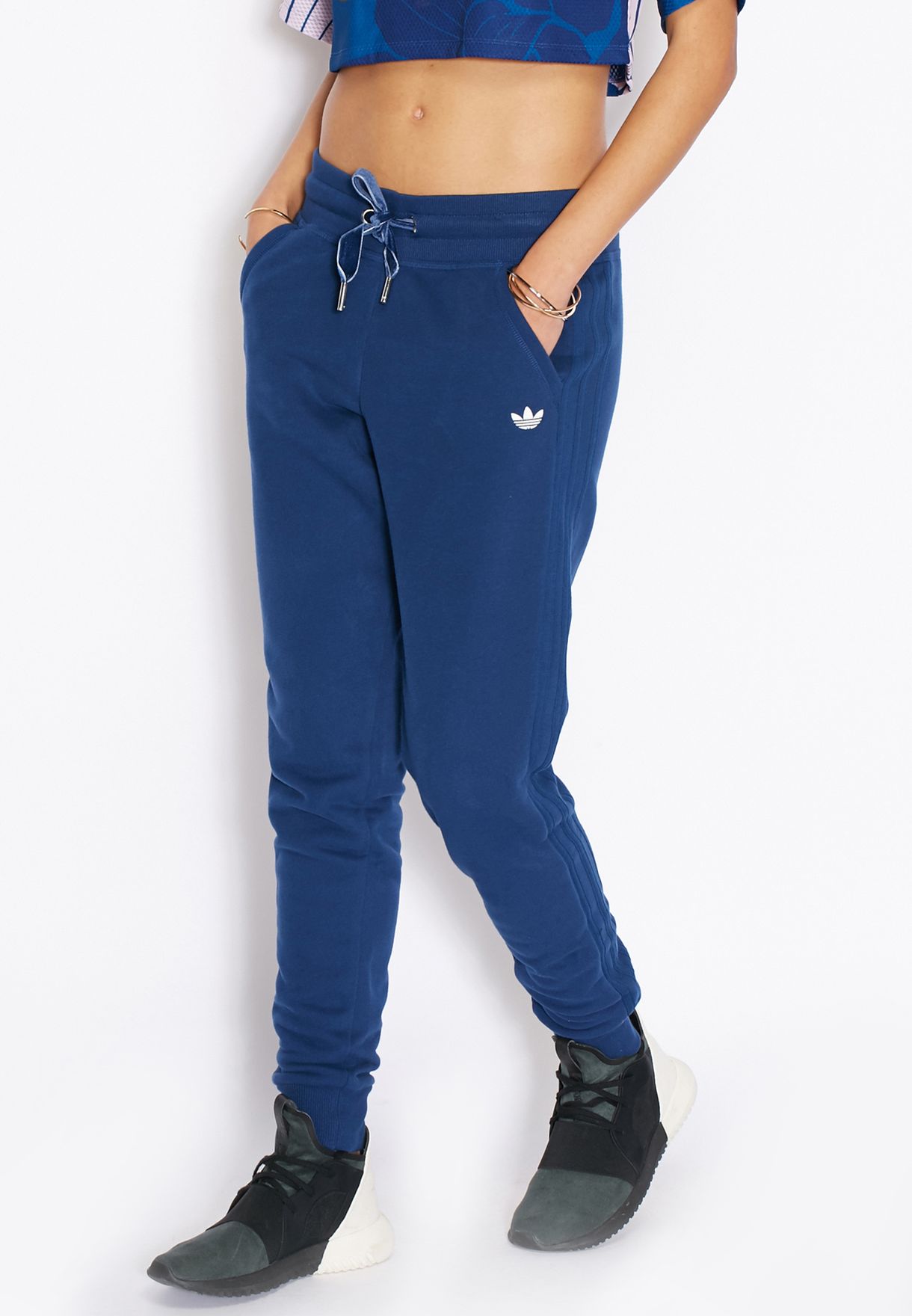 adidas originals slim cuffed pants