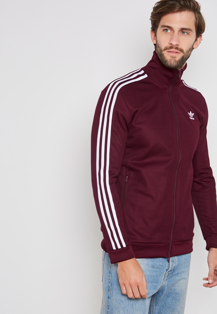 Regularmente un millón peine Buy adidas Originals burgundy Adicolor Beckenbauer Track Jacket for Men in  MENA, Worldwide