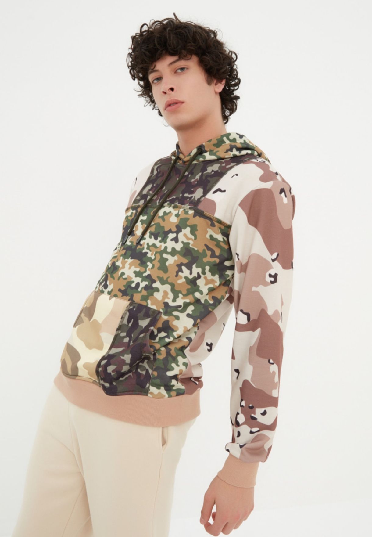 new balance camo hoodie