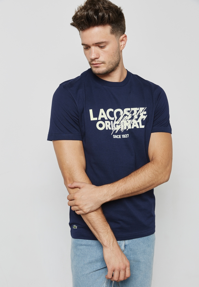 Buy Lacoste navy Lacoste Original T-Shirt for in Worldwide