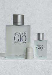 Buy Giorgio Armani Brand Clear Acqua Di Gio Refillable Gift Set For Women In Mena Worldwide
