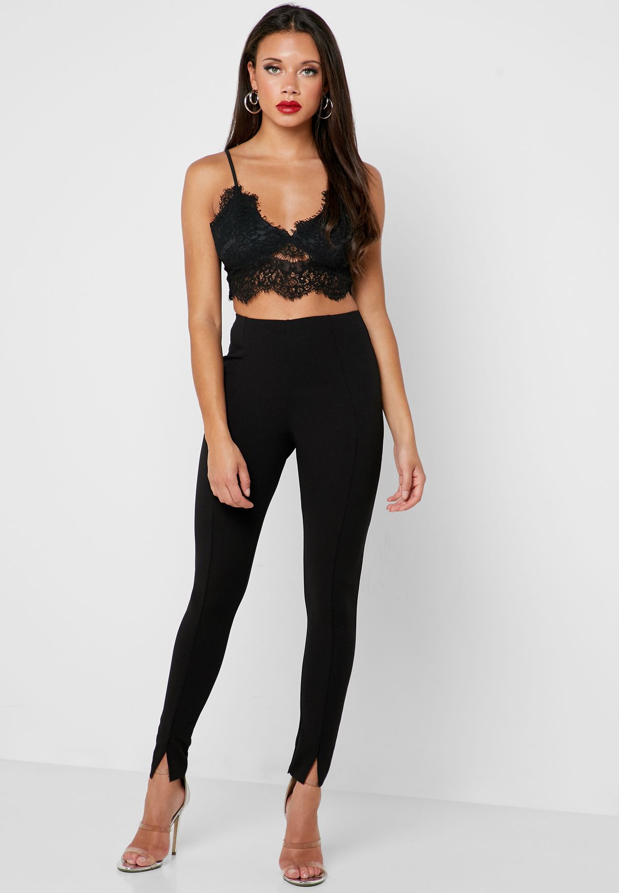 missguided cigarette trousers