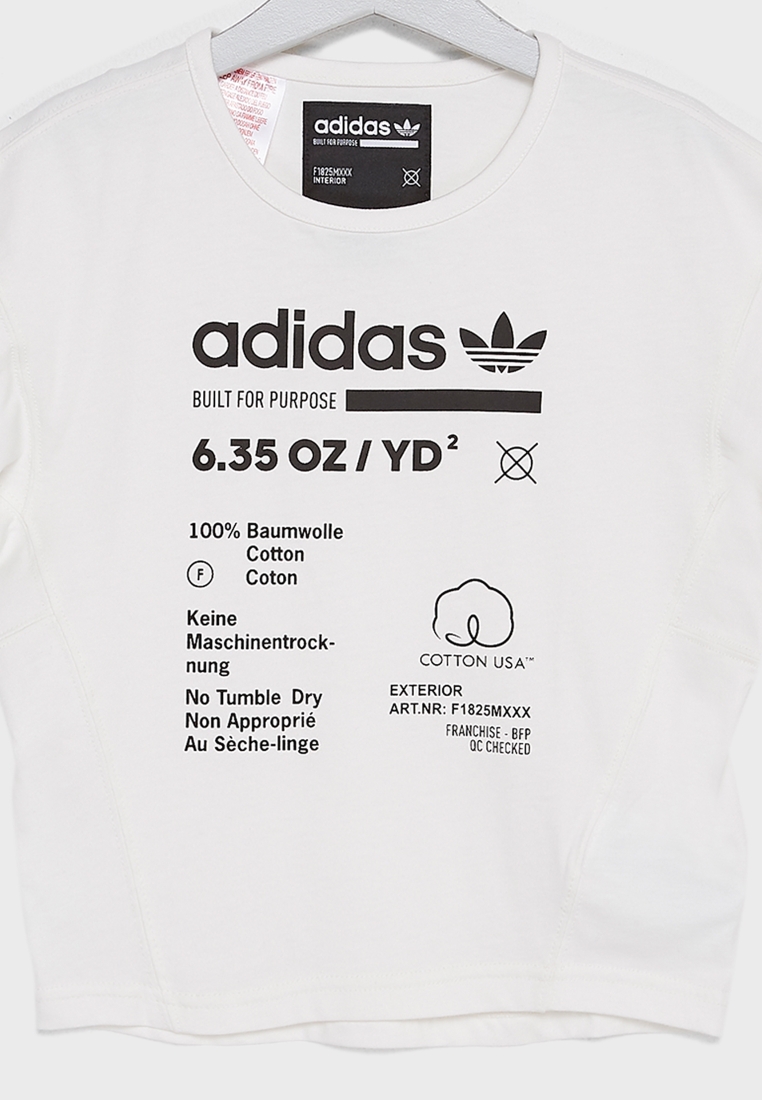 Realmente semilla Nos vemos Buy adidas Originals white Infant Kaval T-Shirt for Kids in MENA, Worldwide