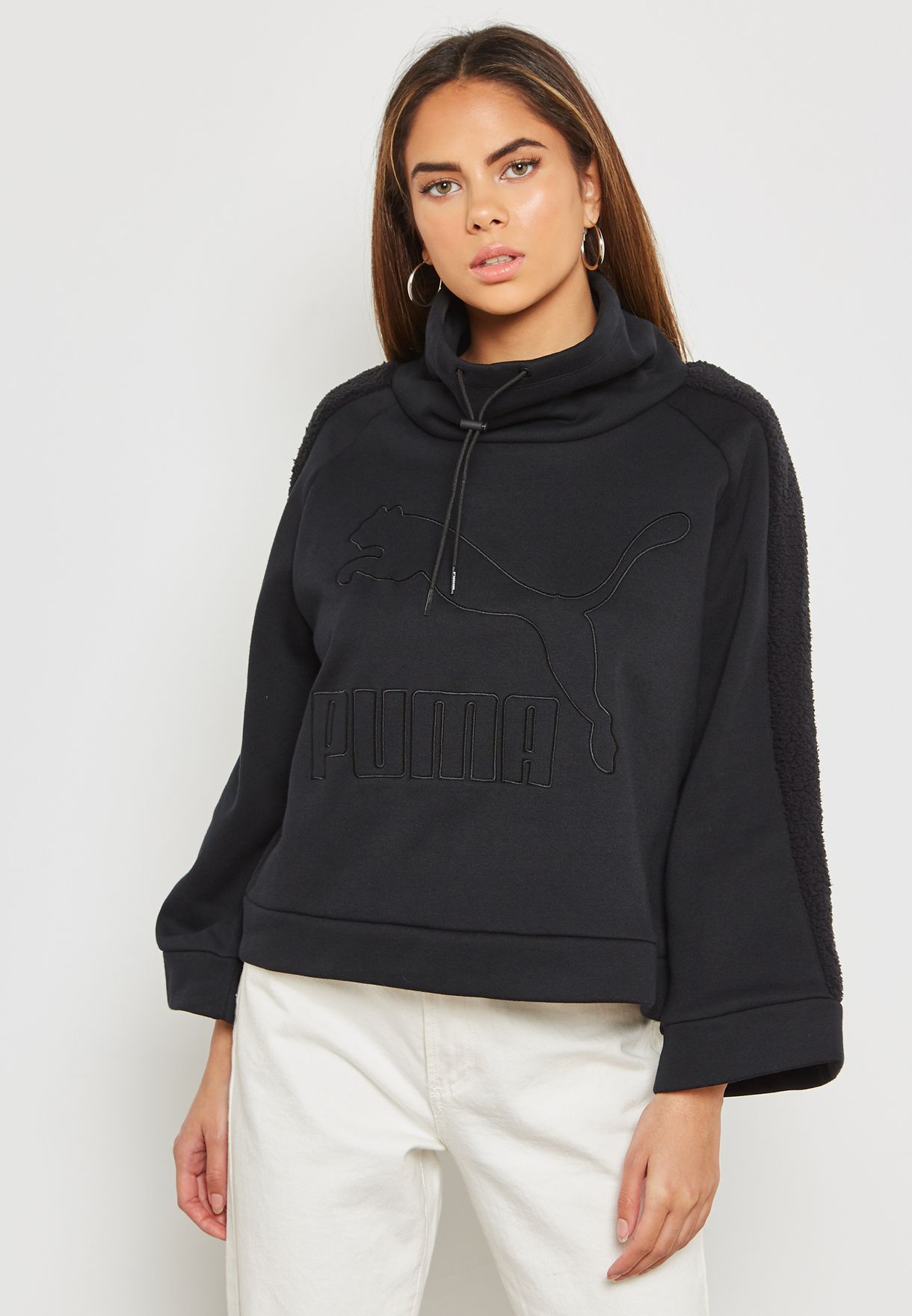 puma winterized zip up hoodie