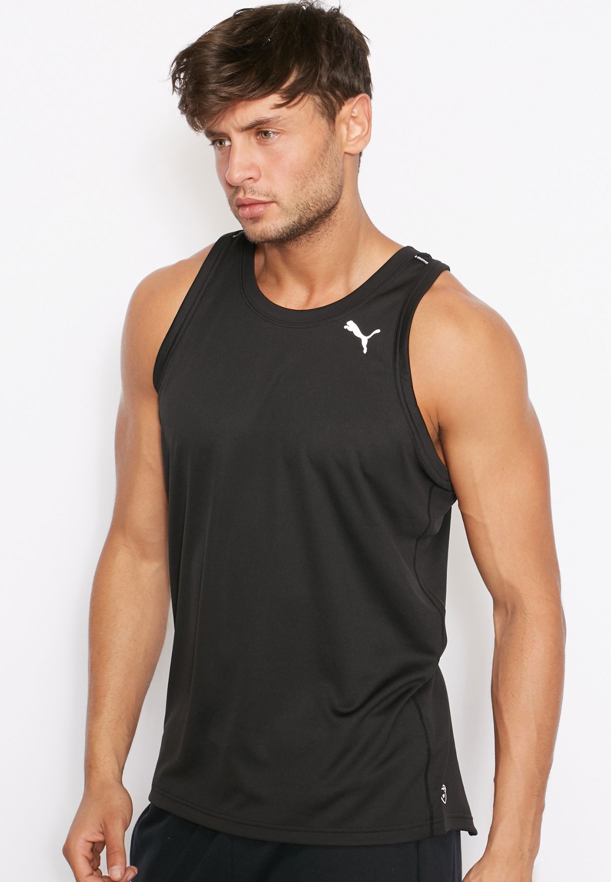 Puma Black Running Vest for Men in Mena 