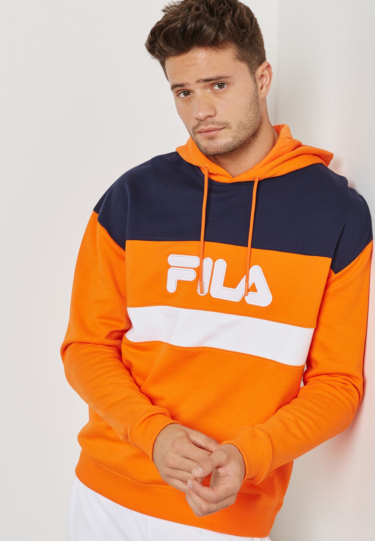 fila orange sweatshirt